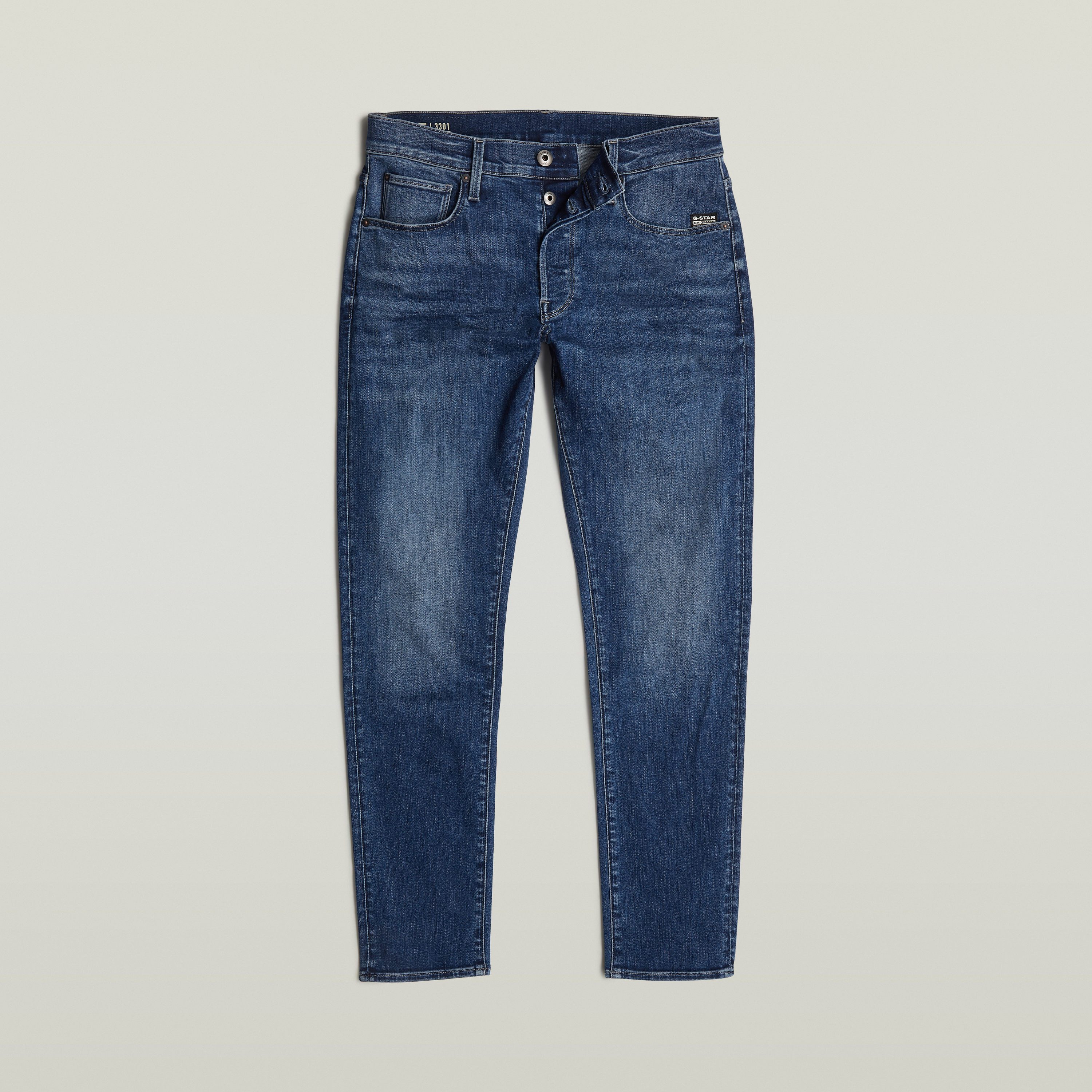 G-Star RAW Slim fit jeans 3301 Slim met mooie wassing en elastaan