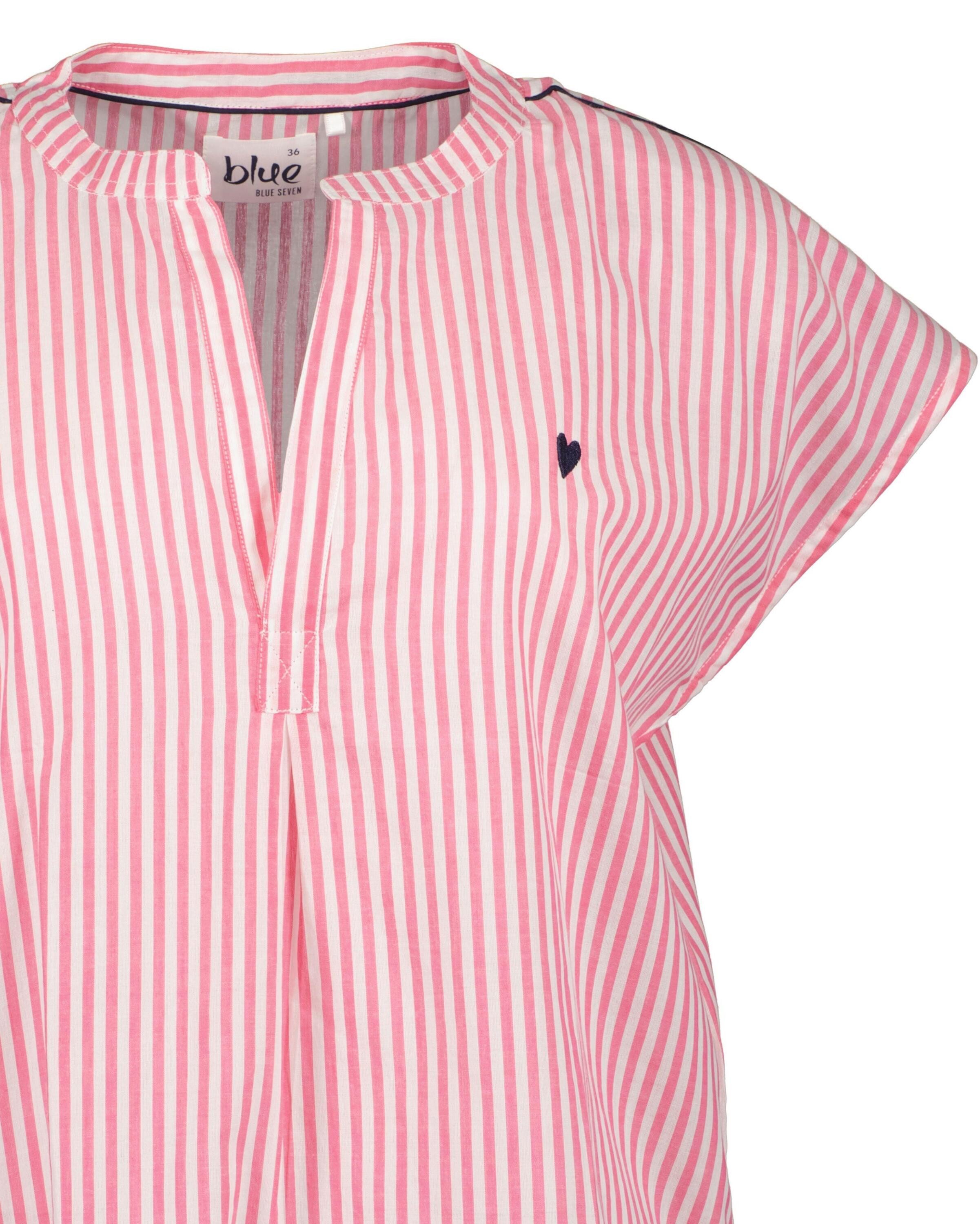 Blue Seven Klassieke blouse Blue Seven blouse met Henley-halslijn (1-delig)