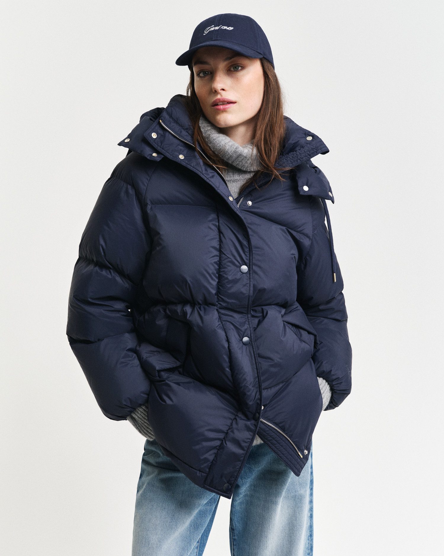 Gant Gewatteerde jas MID LENGTH DOWN JACKET