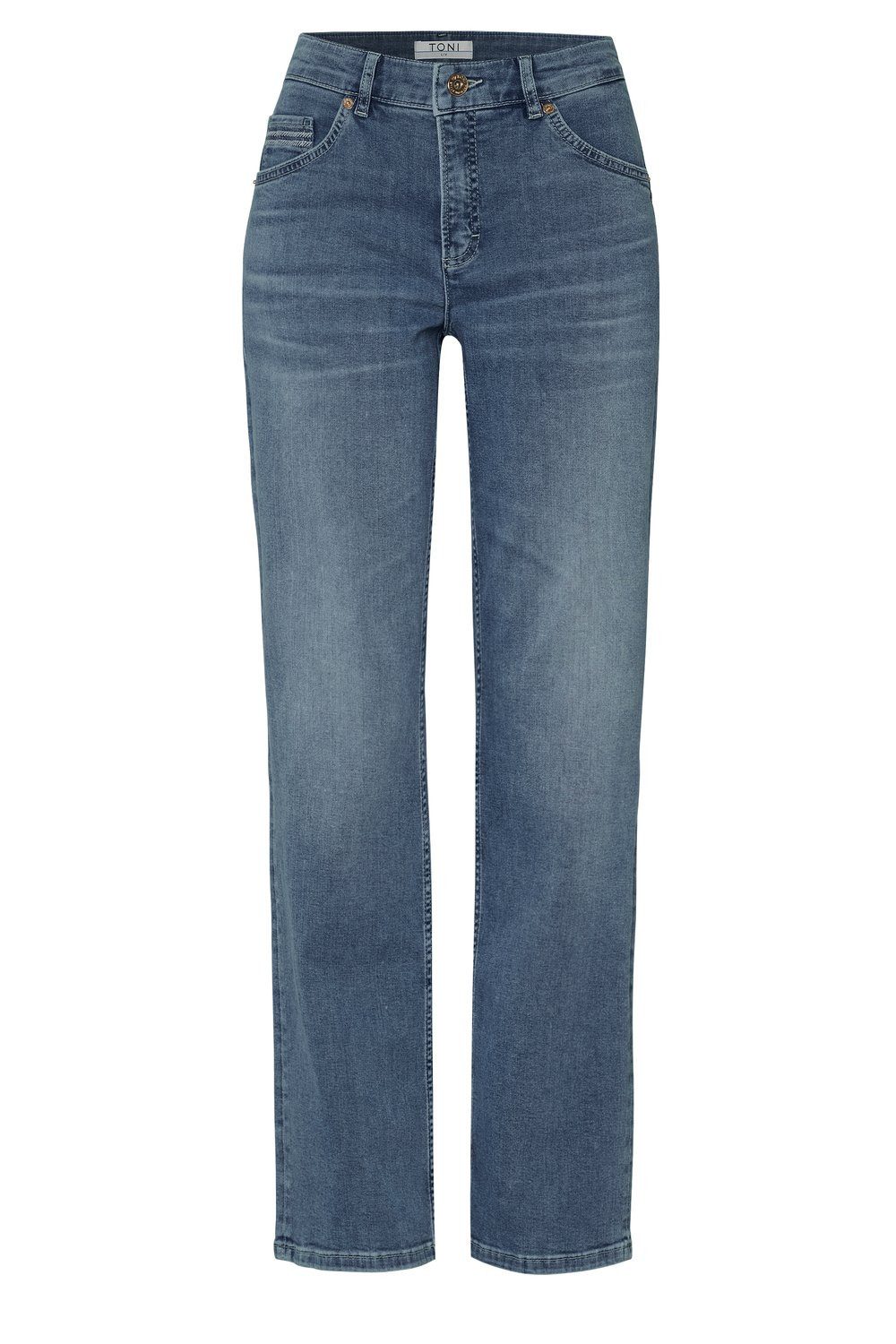 TONI Straight jeans Liv in five-pocketsstijl