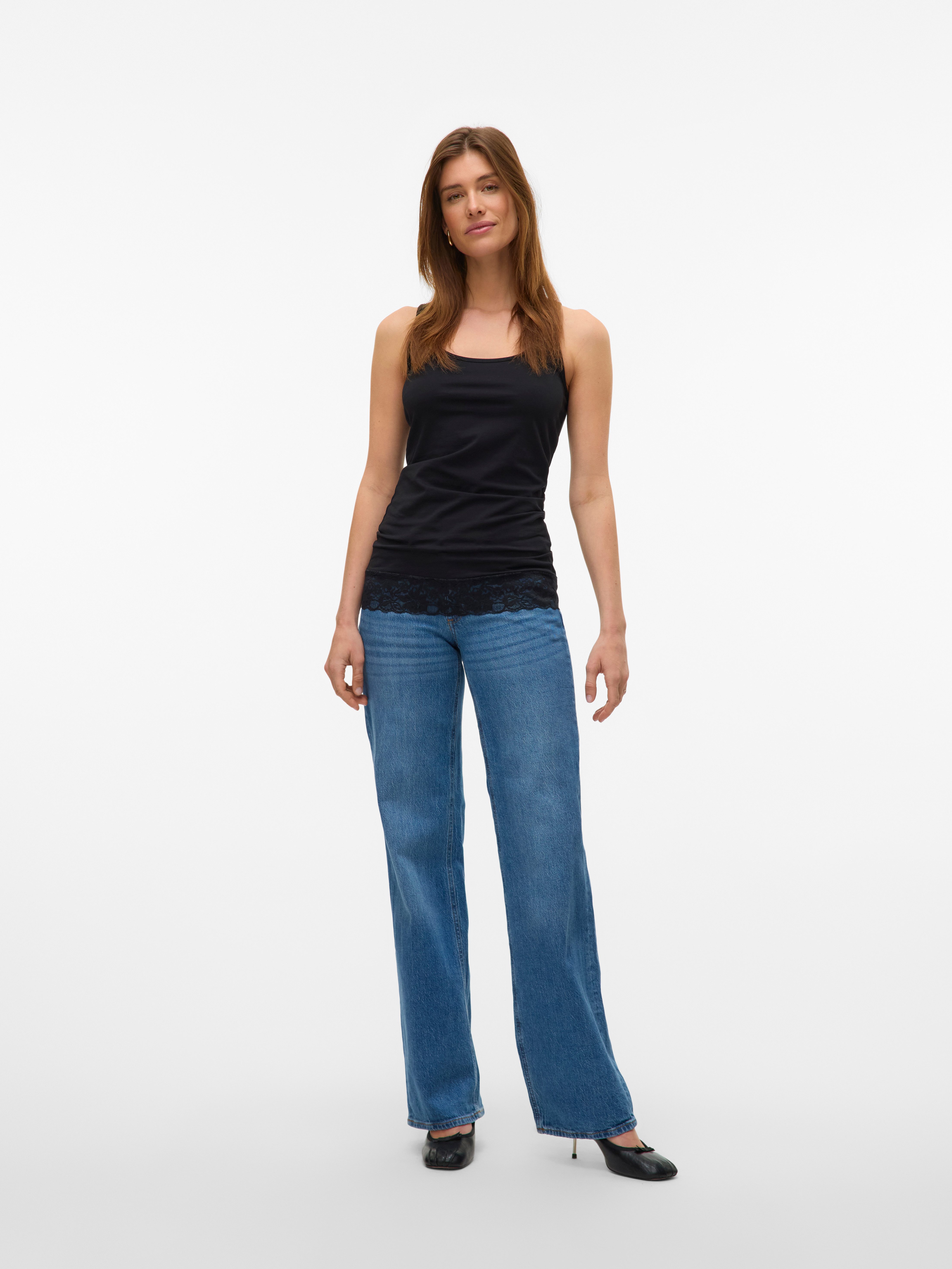Vero Moda Tanktop VMMAXI MY LACE LONG TANK JRS NOOS