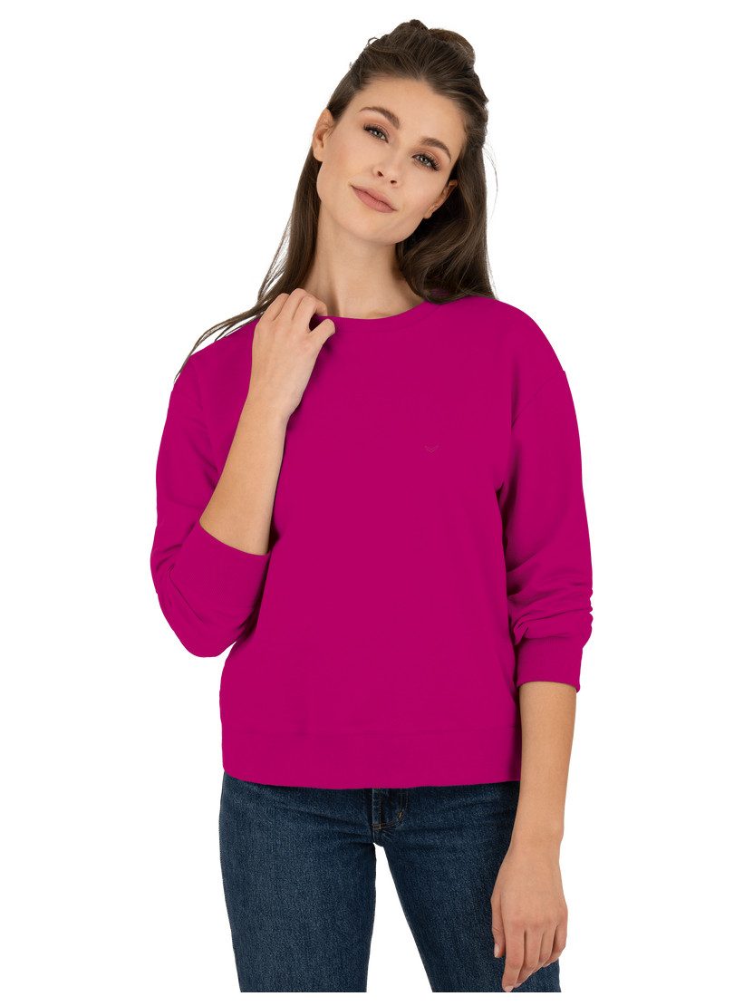 Trigema Sweatshirt dun sweatshirt