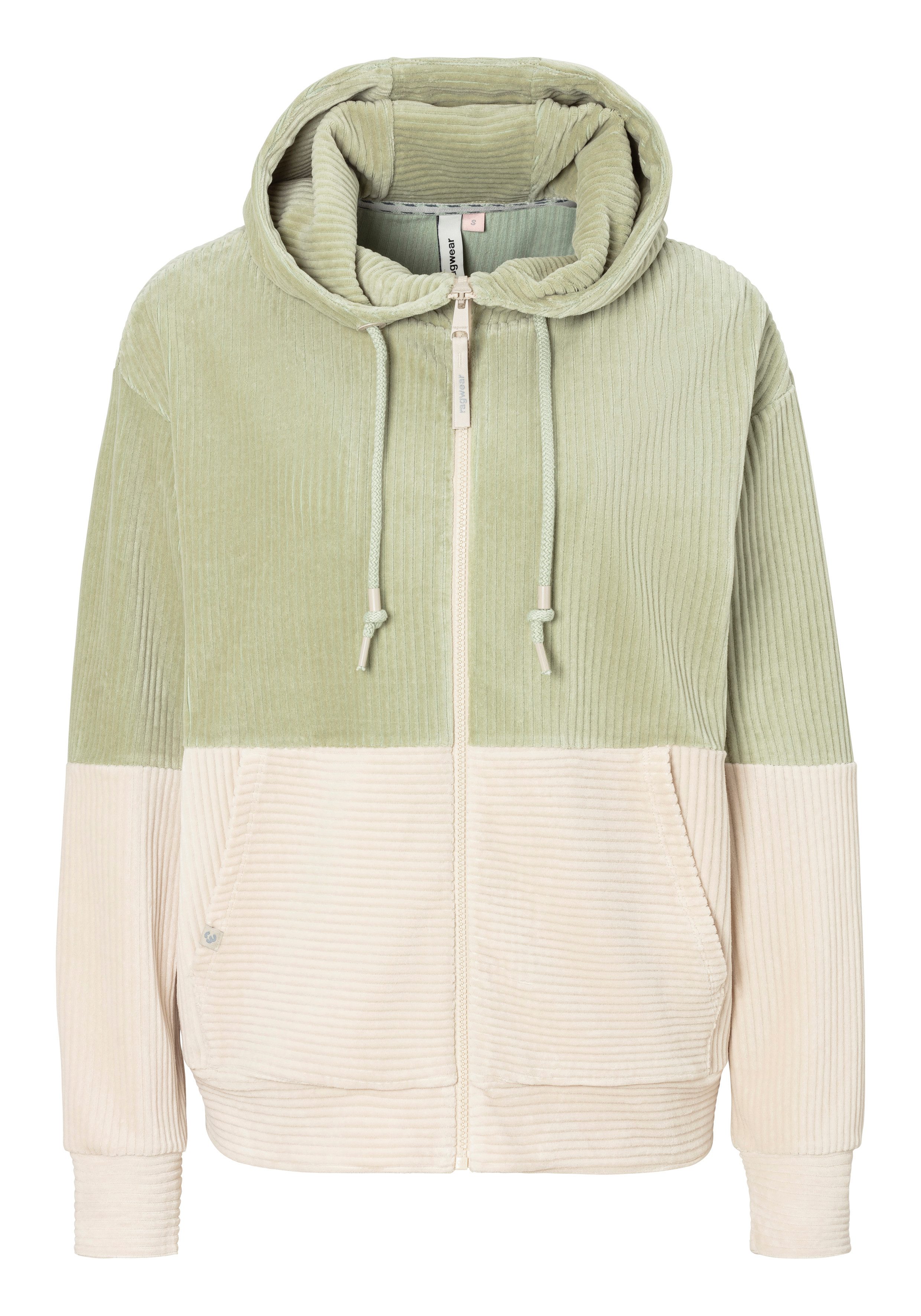 Ragwear Capuchonsweatvest COLBIE BLOCK ZIP