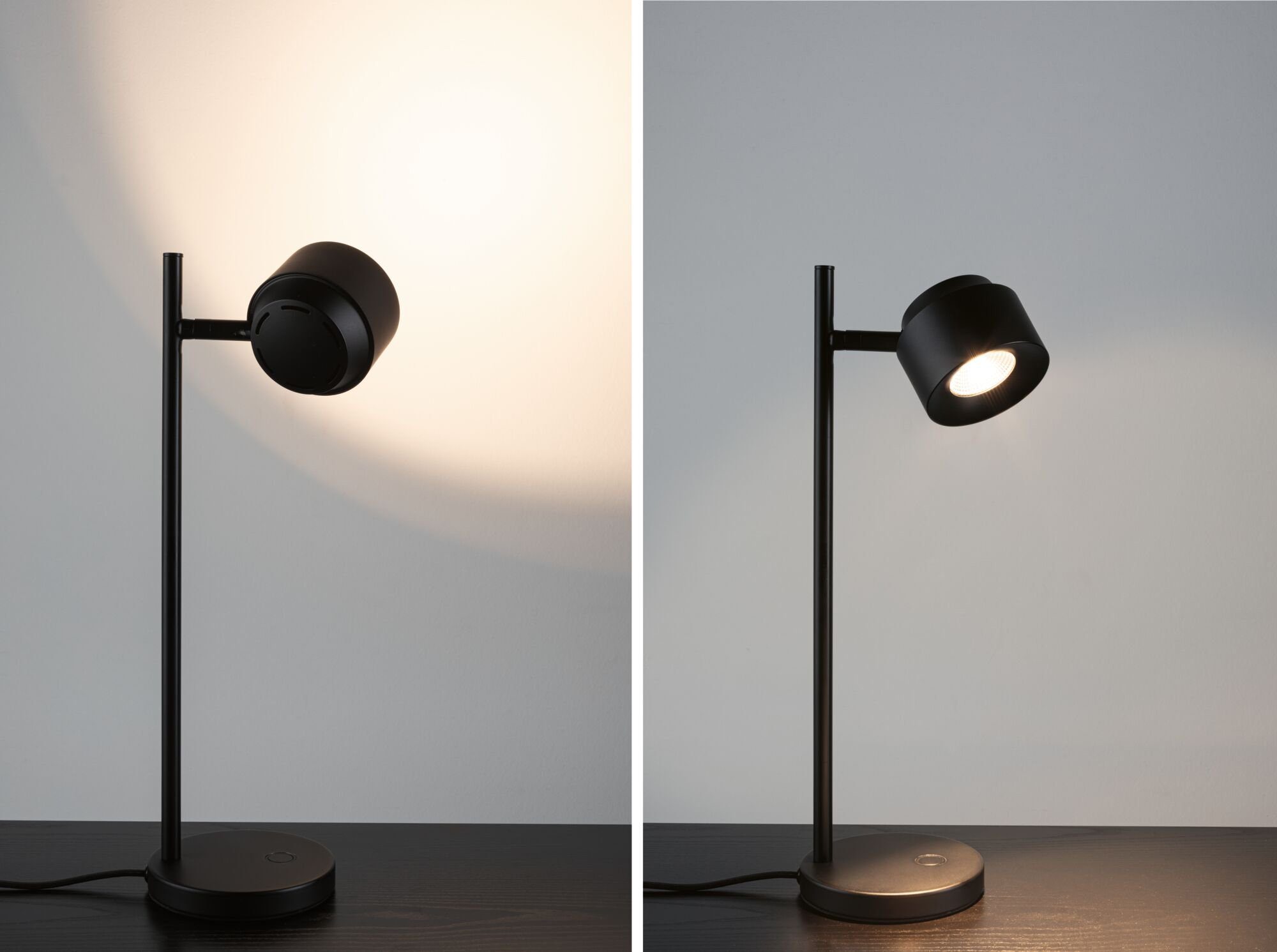 Paulmann Tafellamp Puric Pane LED, dimmable, black, aluminum (1 stuk)
