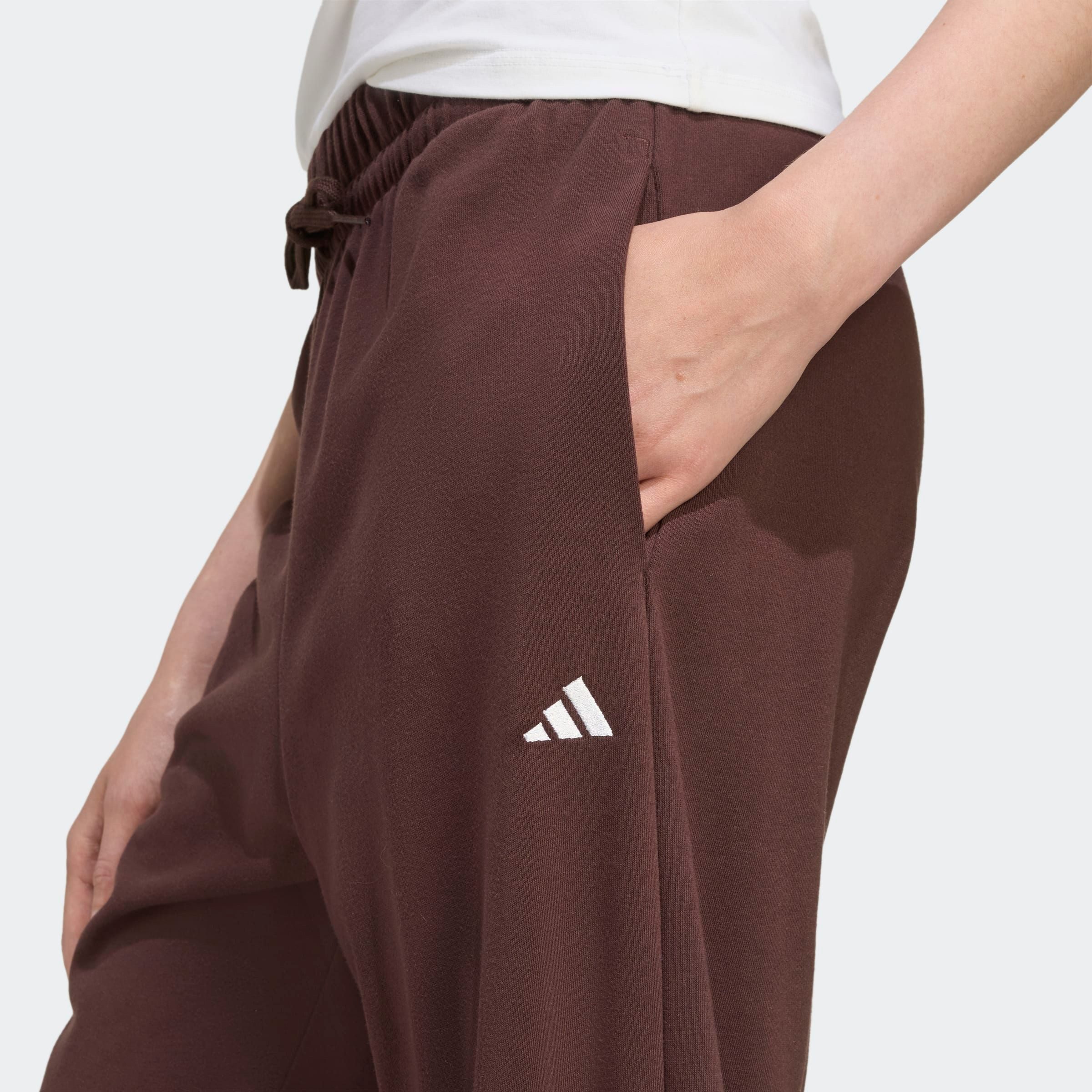 adidas Sportswear Sportbroek W SL FT CF PT Joggingbroek van zacht French Terry materiaal (1-delig)