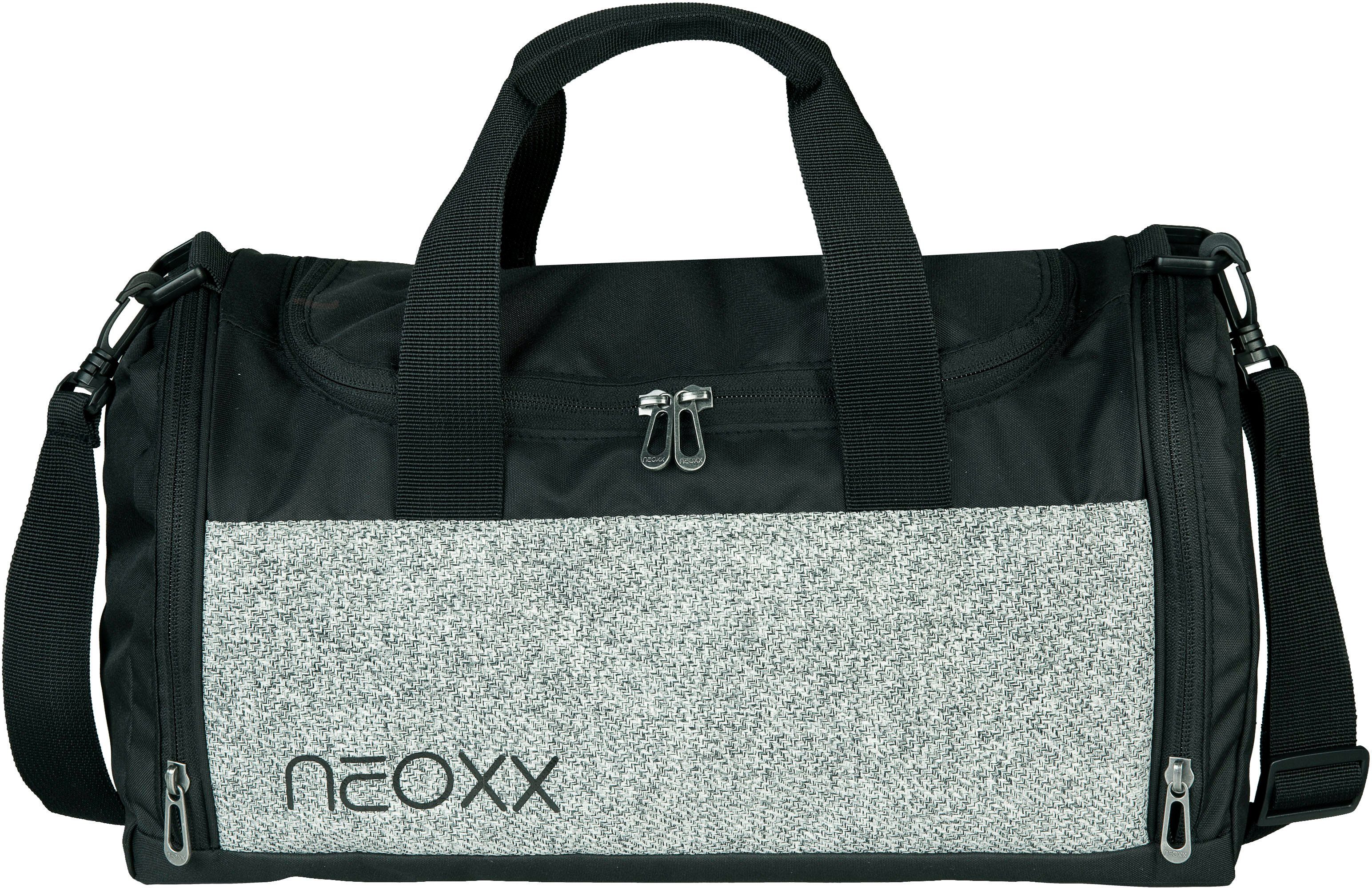 neoxx Sporttas Champ, Wool the World gedeeltelijk uit gerecycled materiaal