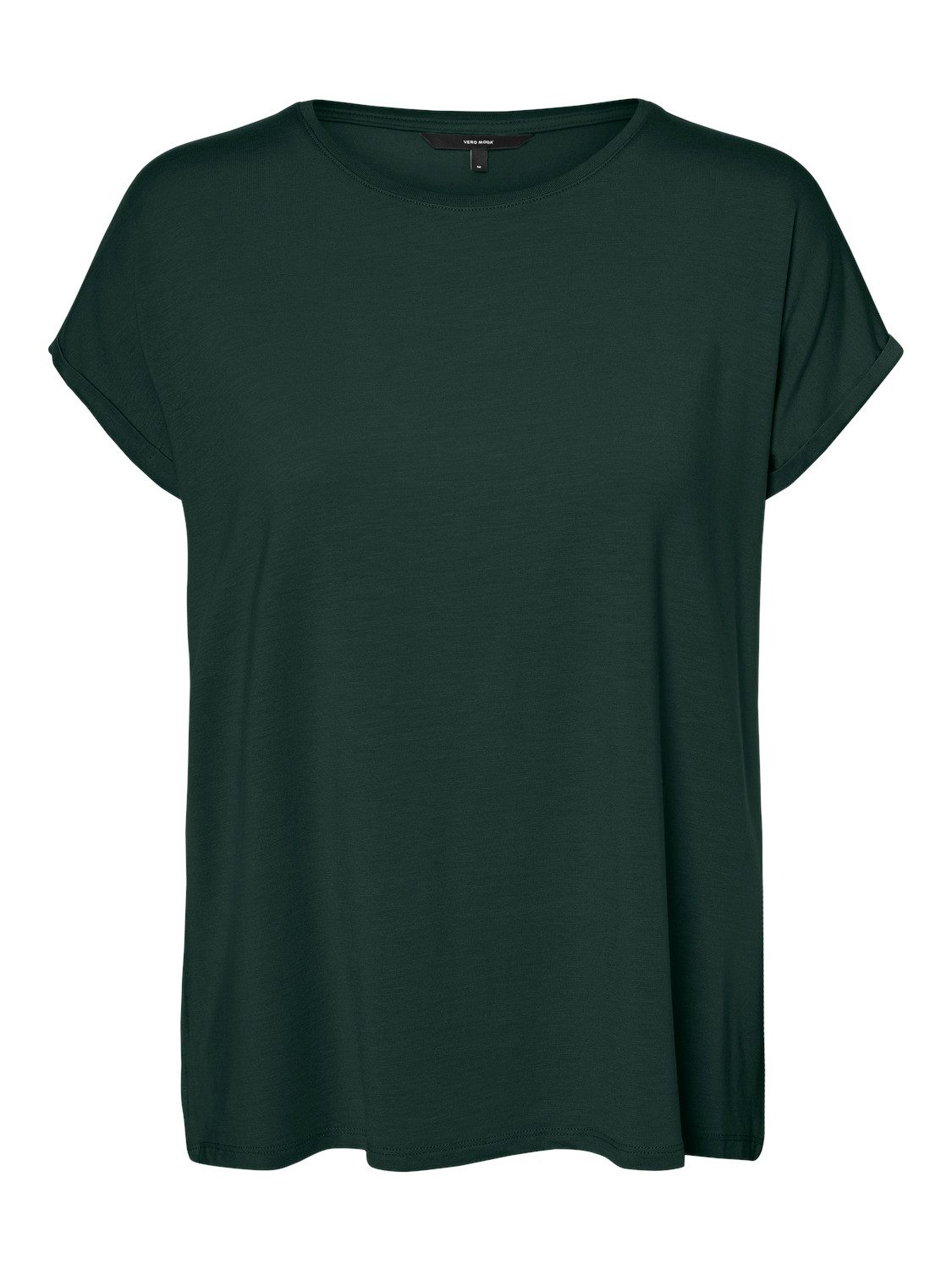 Vero Moda Shirt met ronde hals VMAVA PLAIN SS TOP GAJRS NOOS