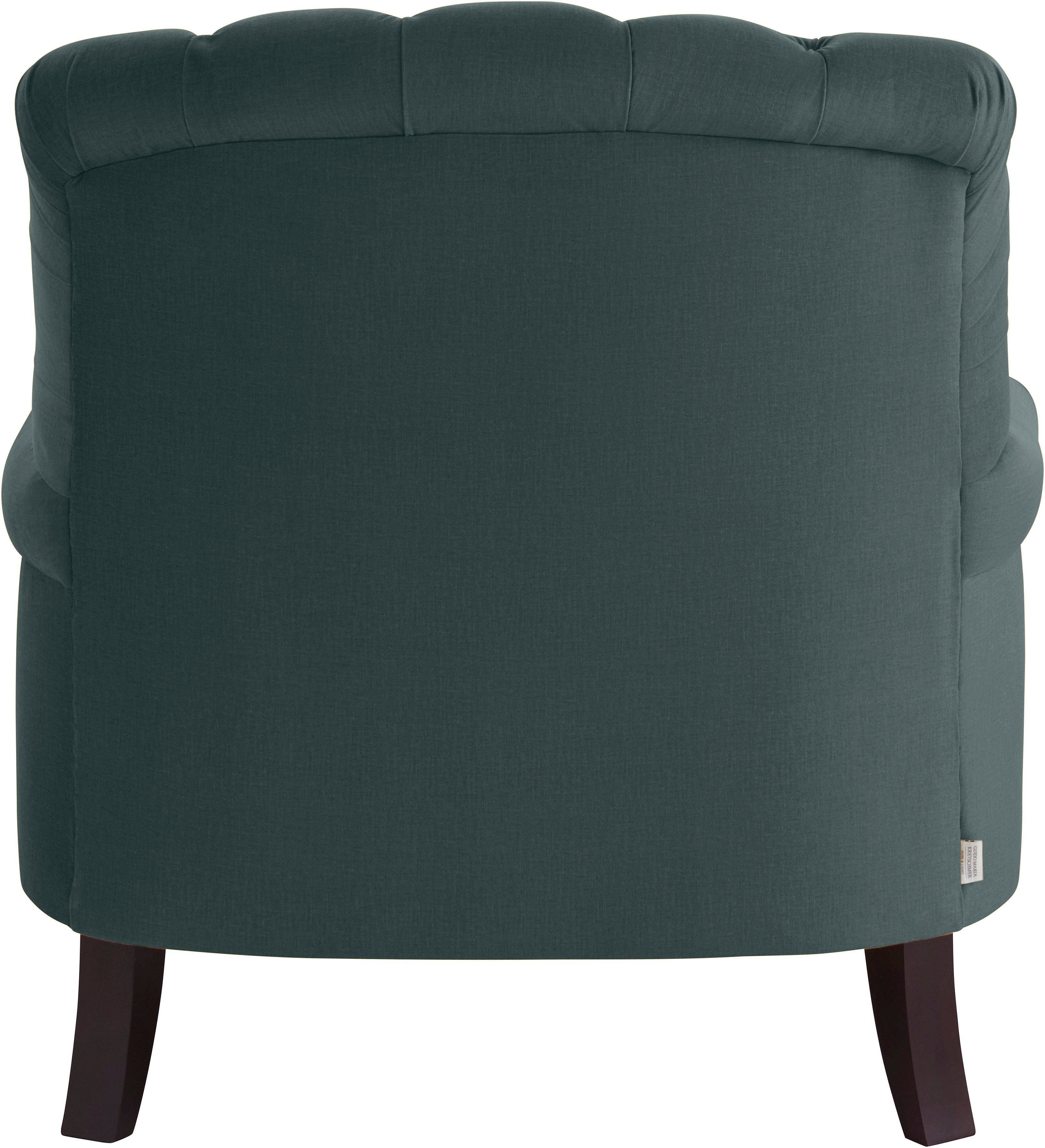 Guido Maria Kretschmer Home&Living Loveseat Amiens fauteuil loungefauteuil met prachtige capitonnage achter