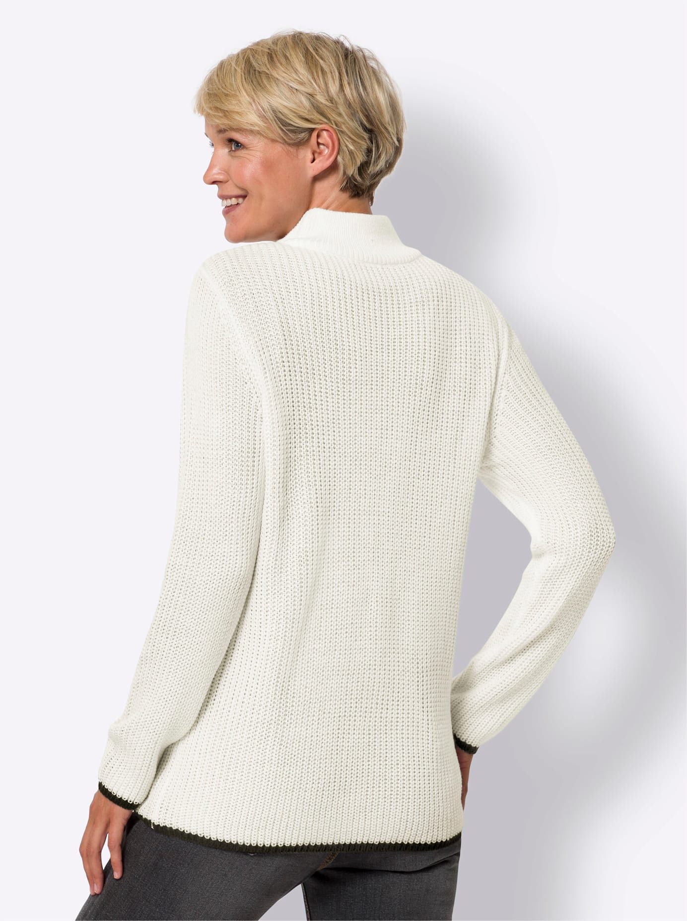 Classic Basics Gebreide Trui met lange mouwen