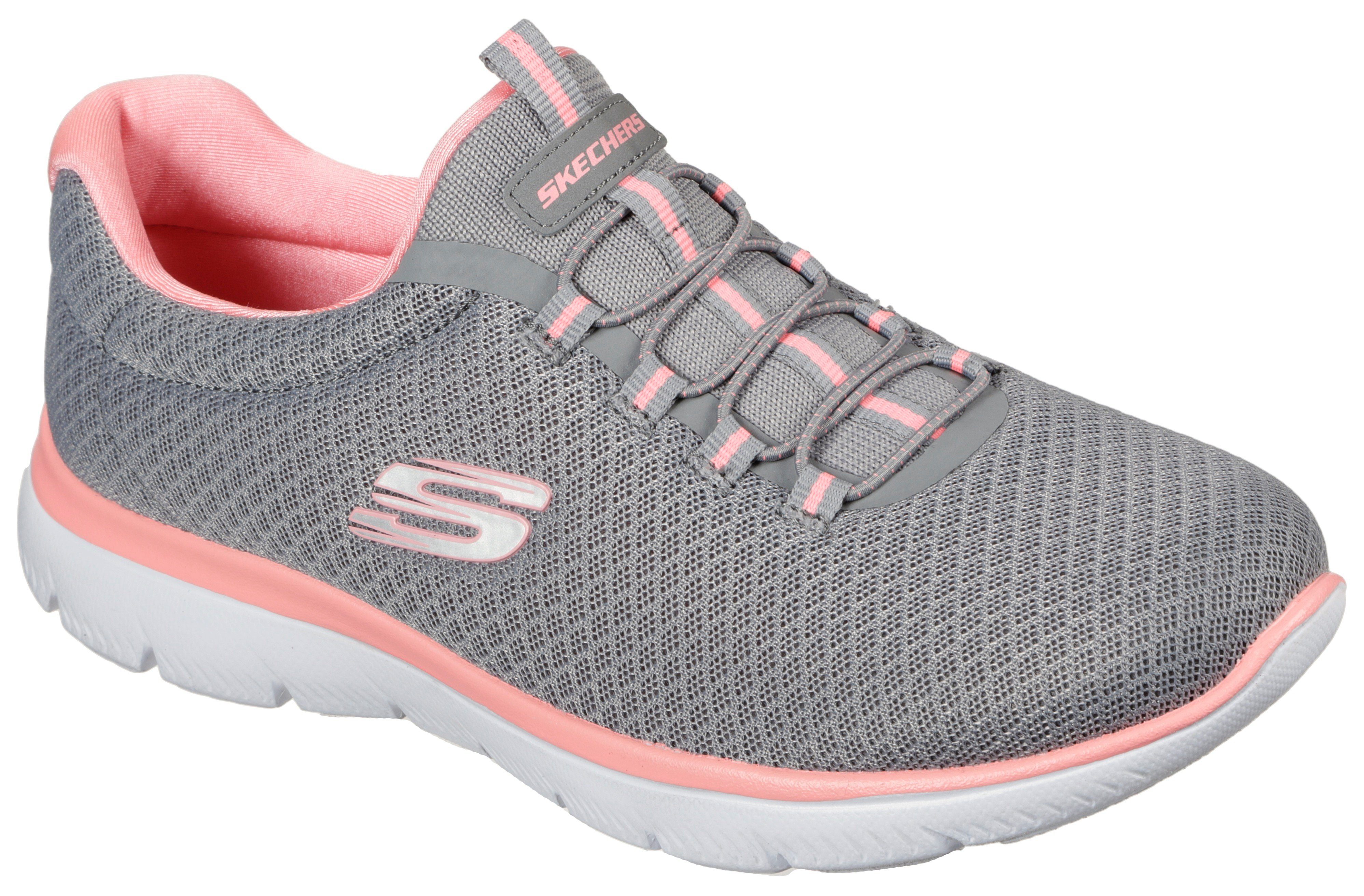 NU 21% KORTING: Skechers slip-on sneakers Summits