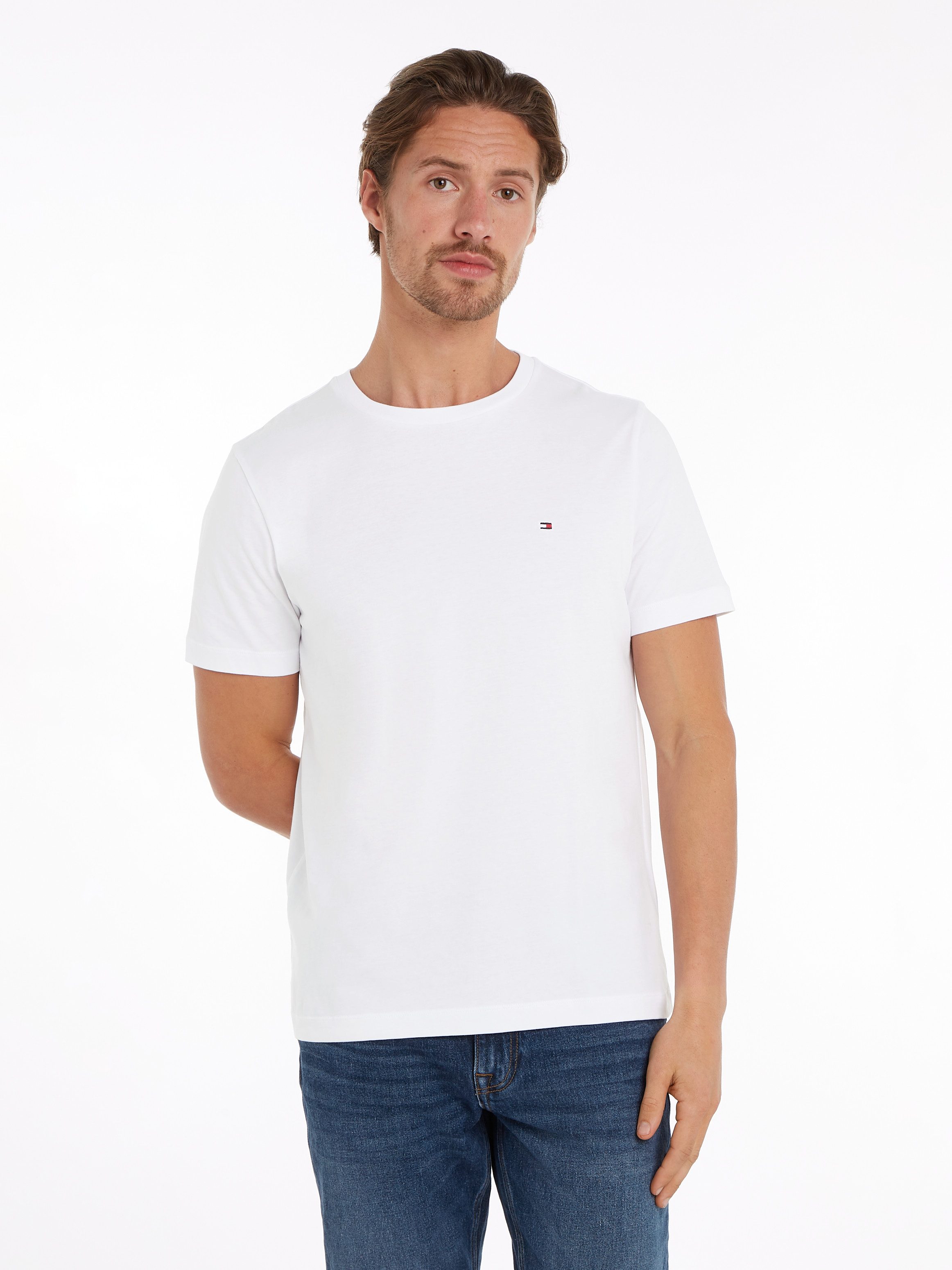 Tommy Hilfiger T-shirt met een ronde hals
