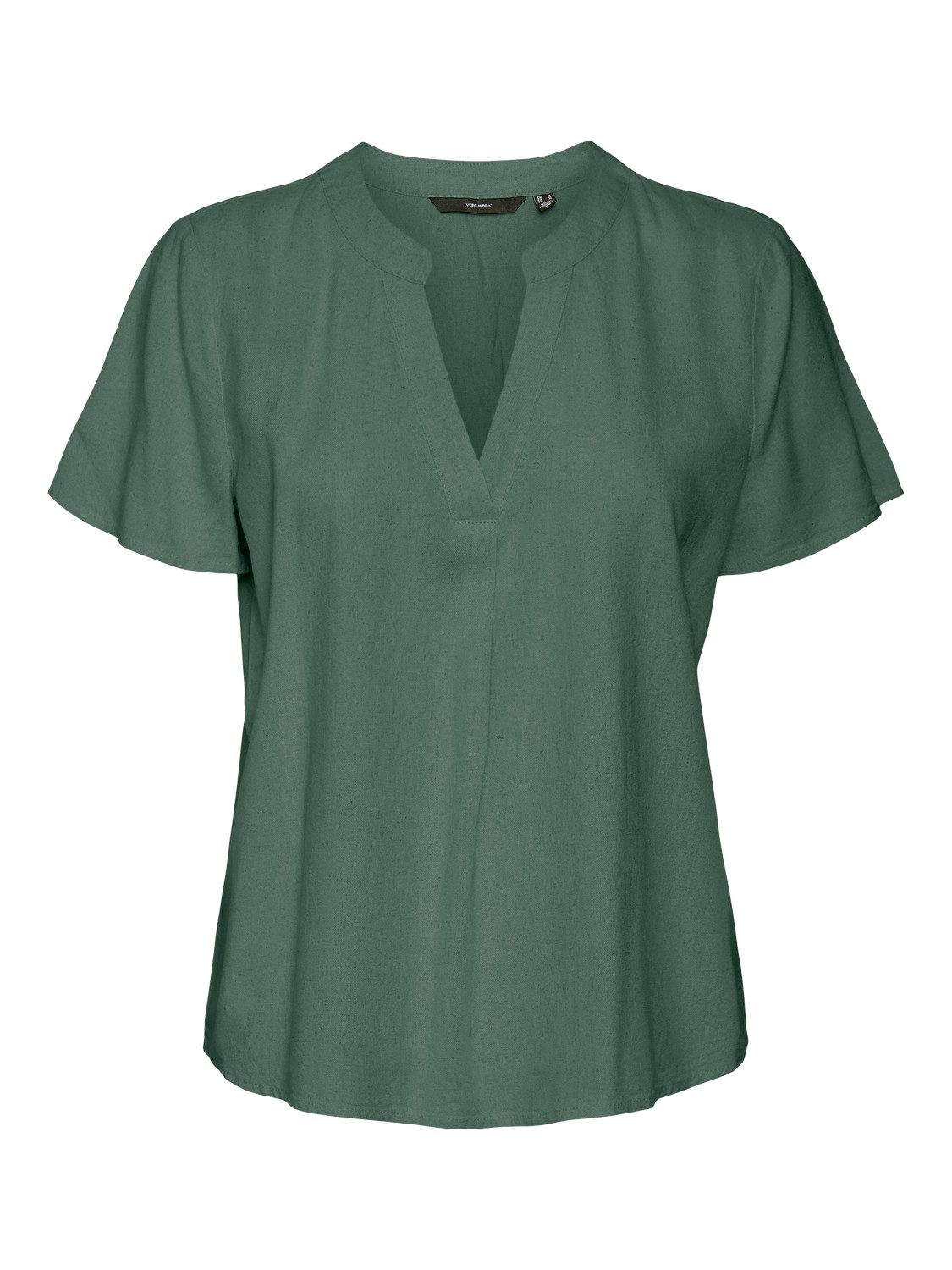 Vero Moda Shirt VMMYMILO SS V-NECK TOP WVN GA