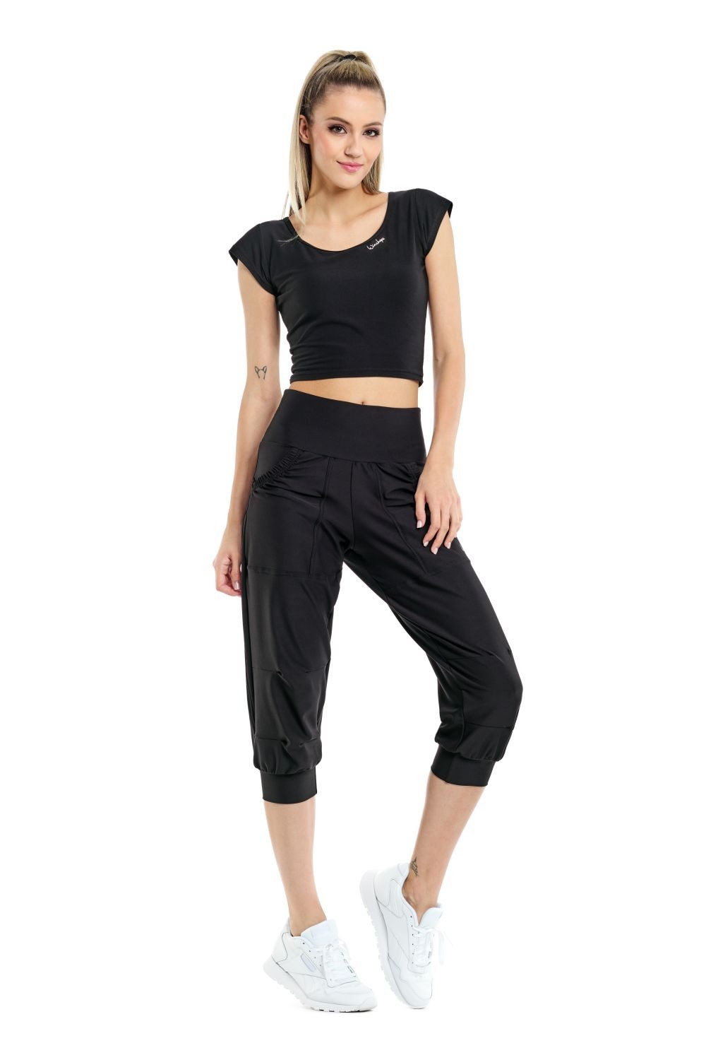 Winshape Crop-top AET137LS Functioneel licht en zacht cropped