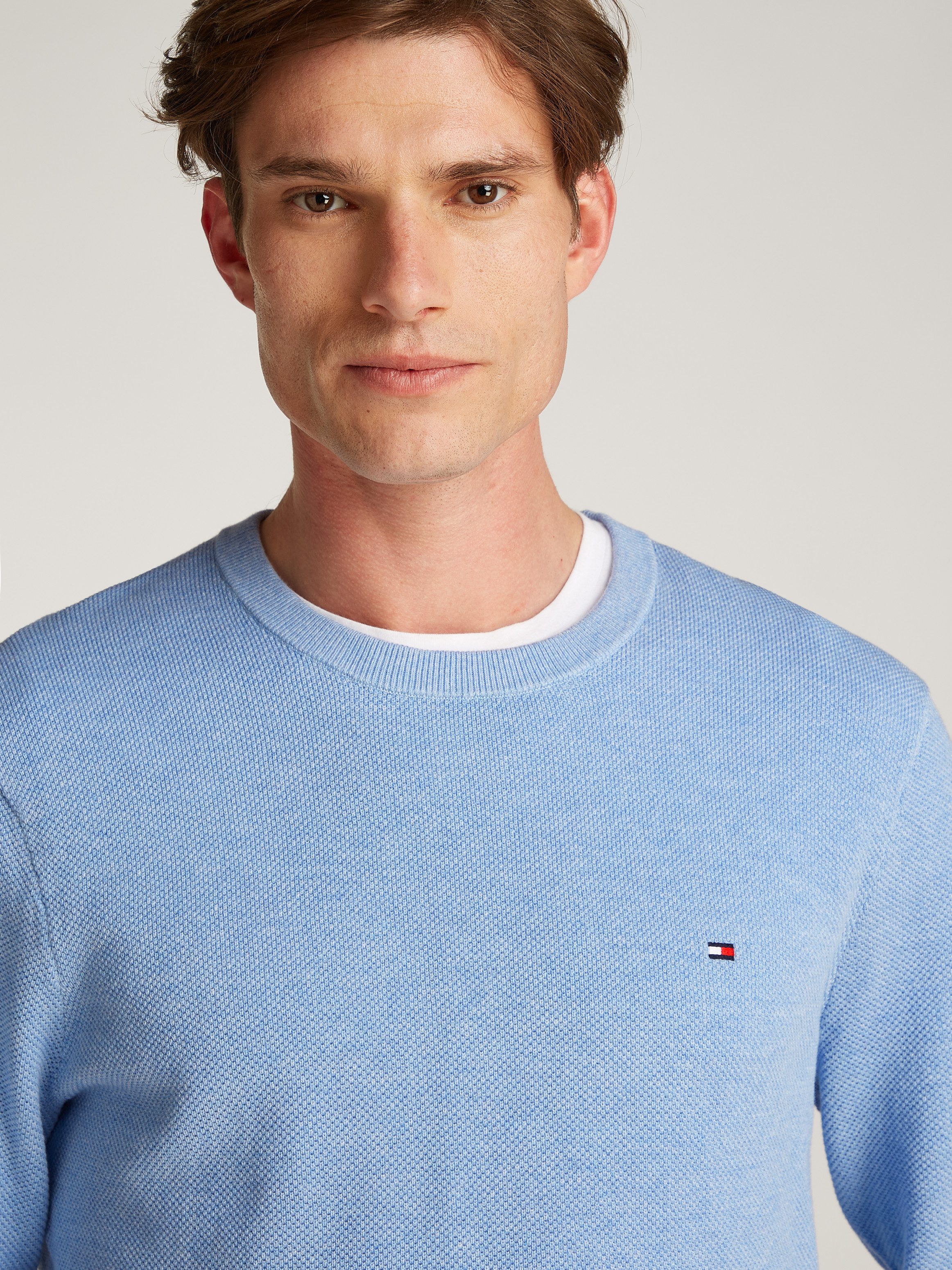 Tommy Hilfiger Trui met ronde hals ESSENTIAL STRUCTURE CREW NECK