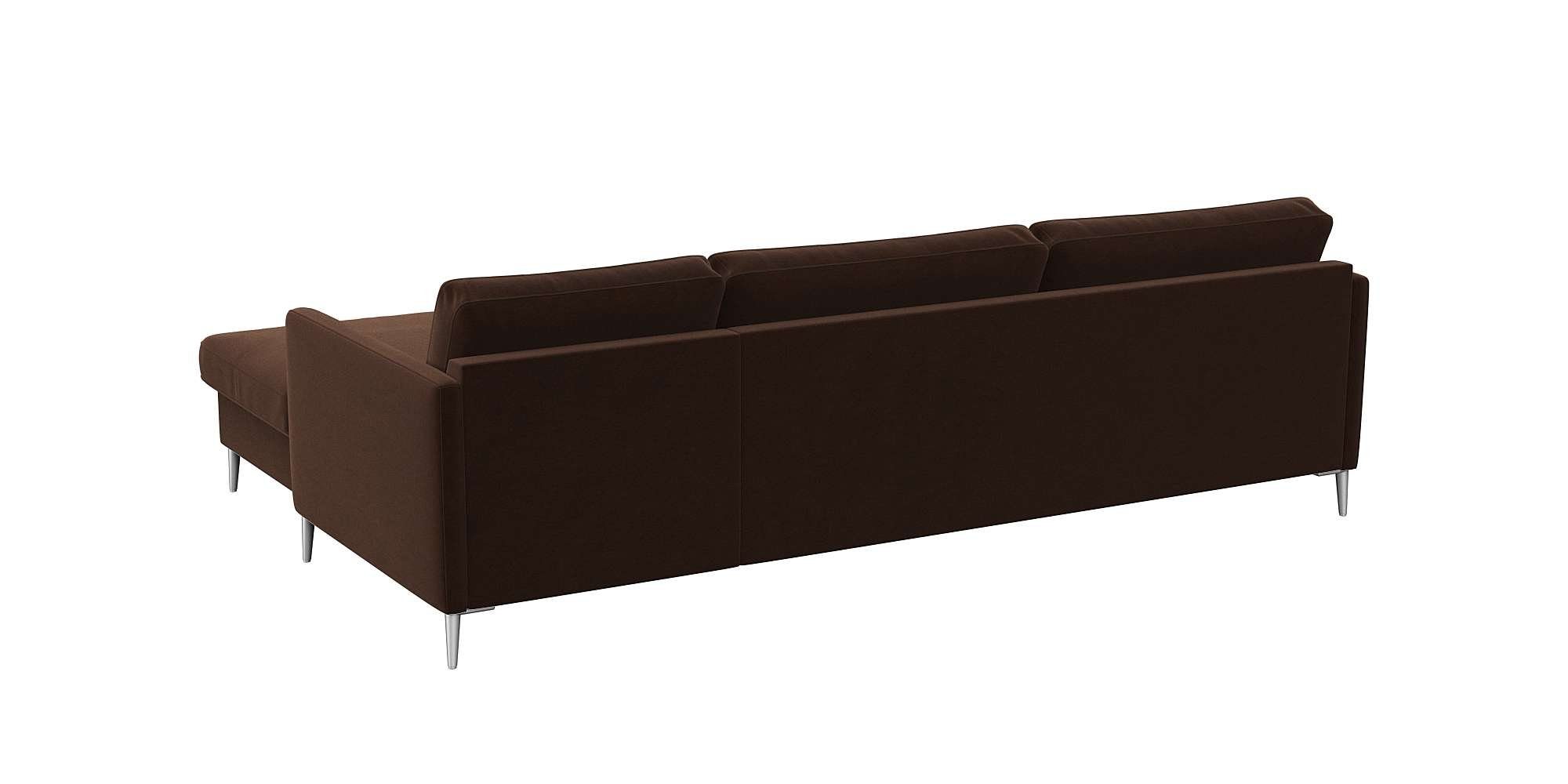 FLEXLUX Hoekbank Fiore, super zitcomfort door koudschuim in de zitting, L-vorm