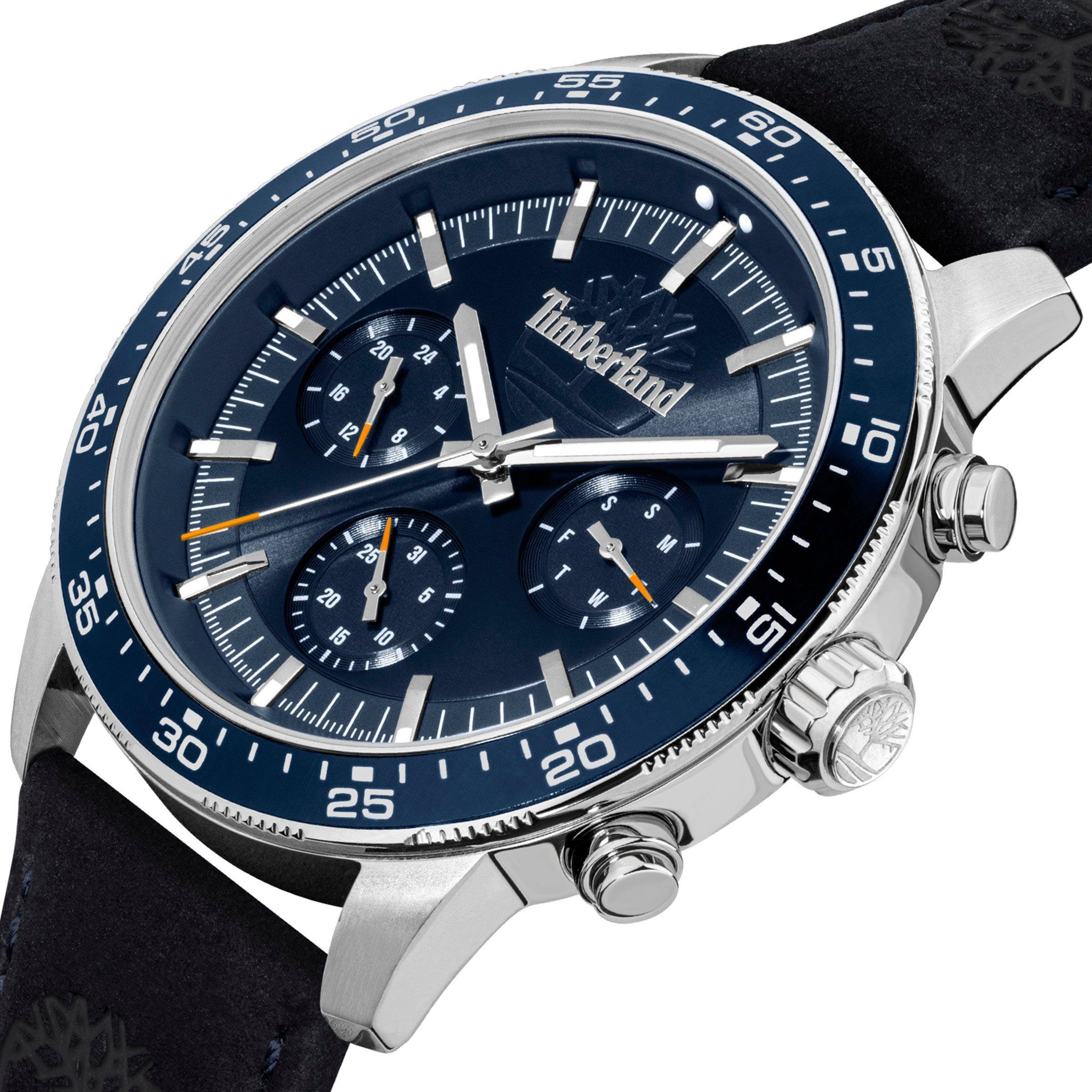 Timberland Multifunctioneel horloge PARKMAN Horloge, quartzhorloge, herenhorloge, datum