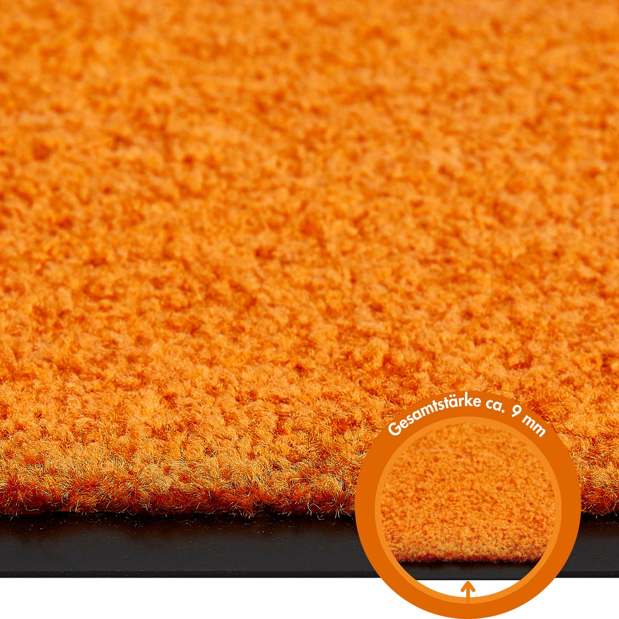 my home Mat Fresh Step, Made in Belgium voor de entree, effen kleuren, antislip, robuust, wasbaar