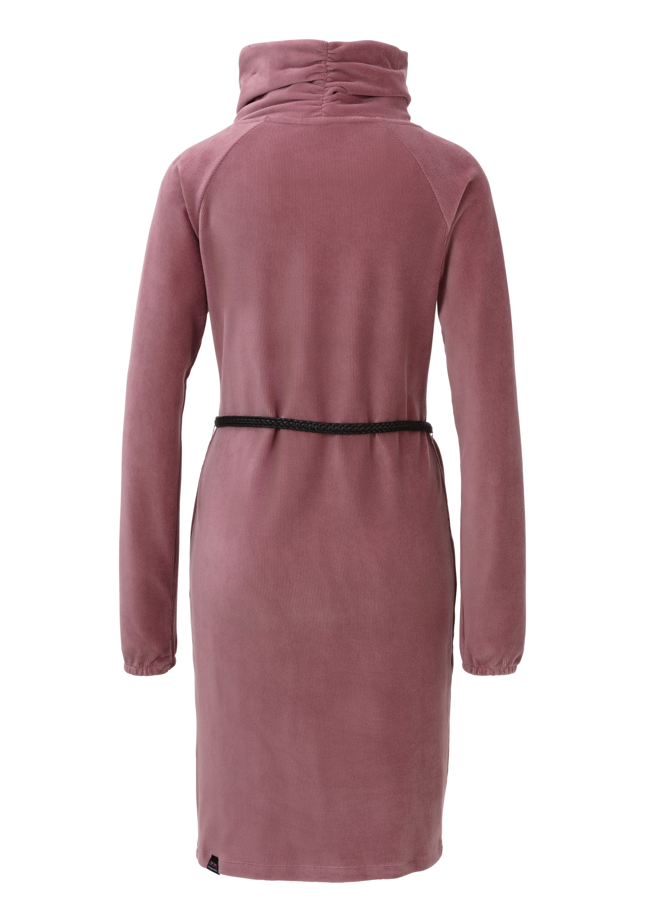 Ragwear Sweatjurk BELITA geribbelde cordlook (2-delig, Met een afneembare riem)