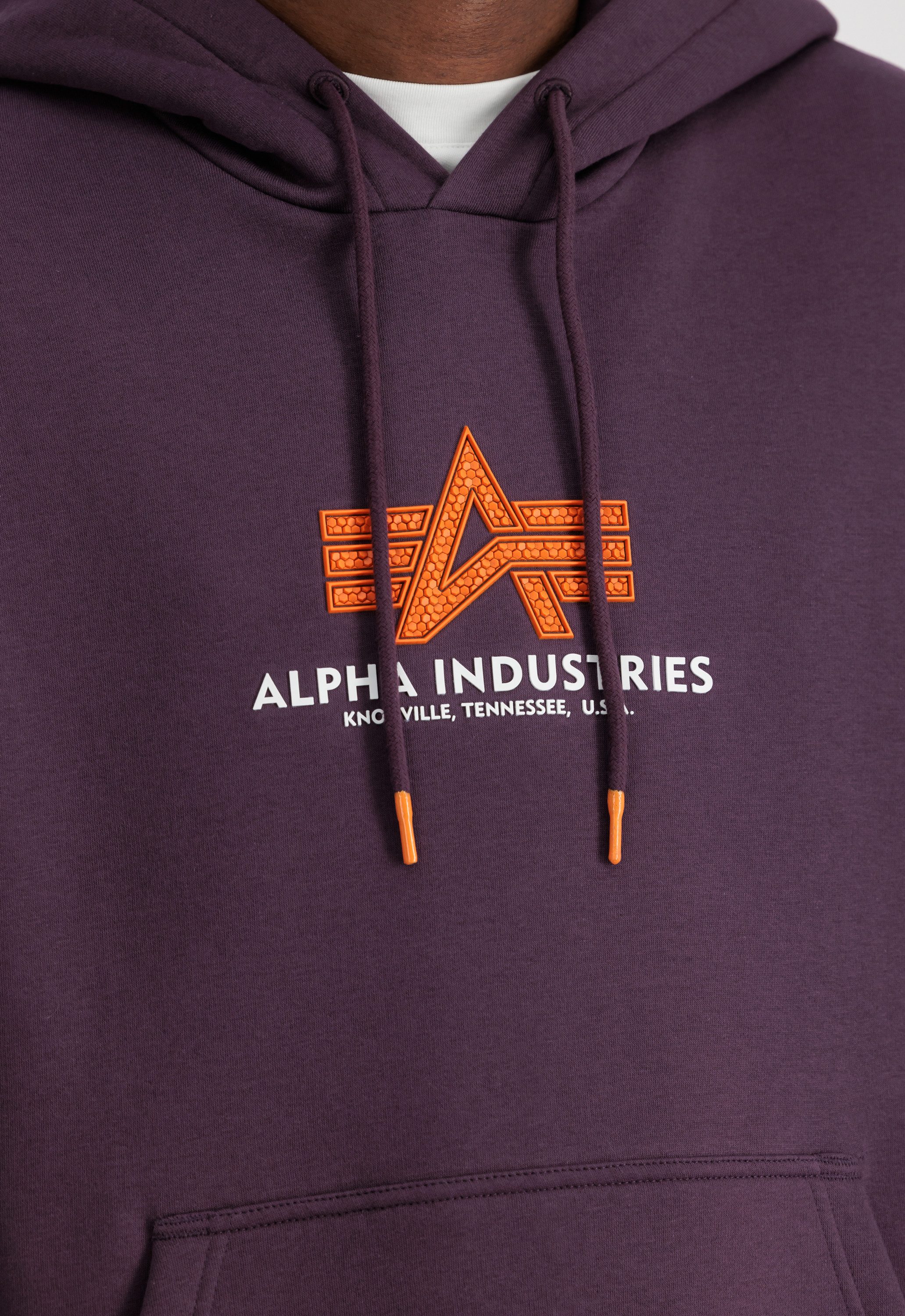Alpha Industries Hoodie Alpha Industries Men - Hoodies Basic Hoodie Rubber