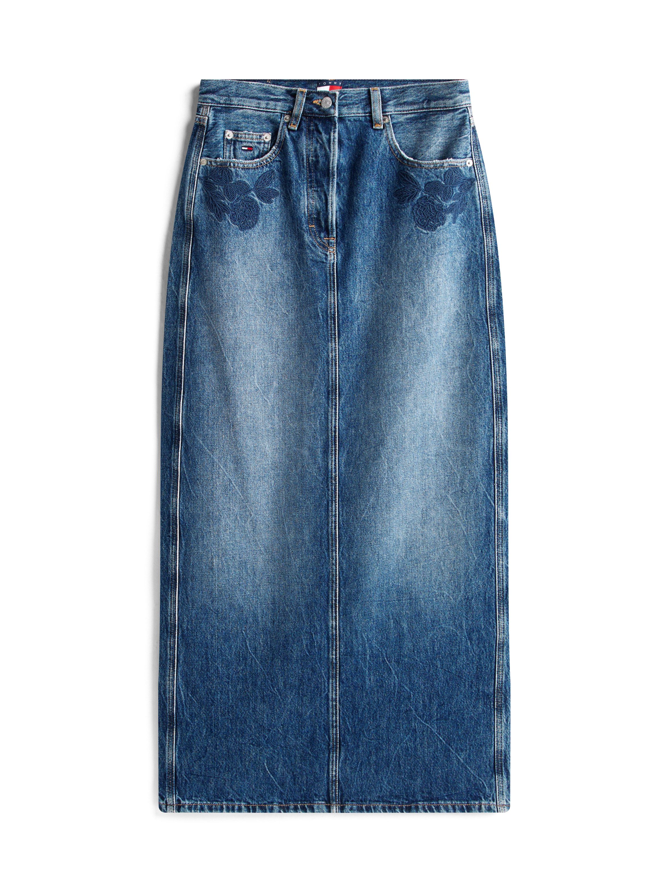 TOMMY Jeans rok LAYLA MAXI SKIRT CBF DI2057