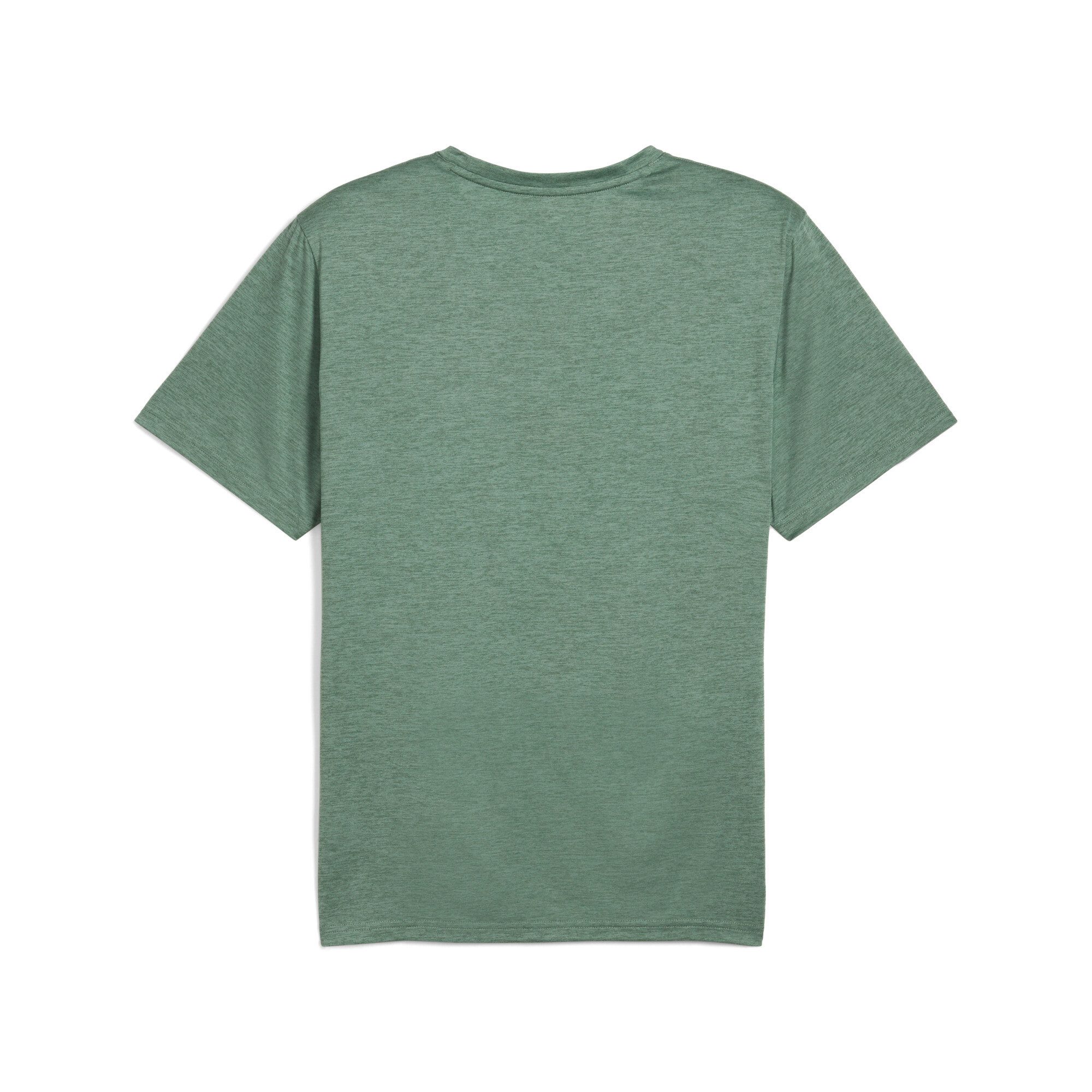 PUMA Trainingsshirt M TAD ESSENTIALS HEATHER CAT TEE (CF SMALL CAT)