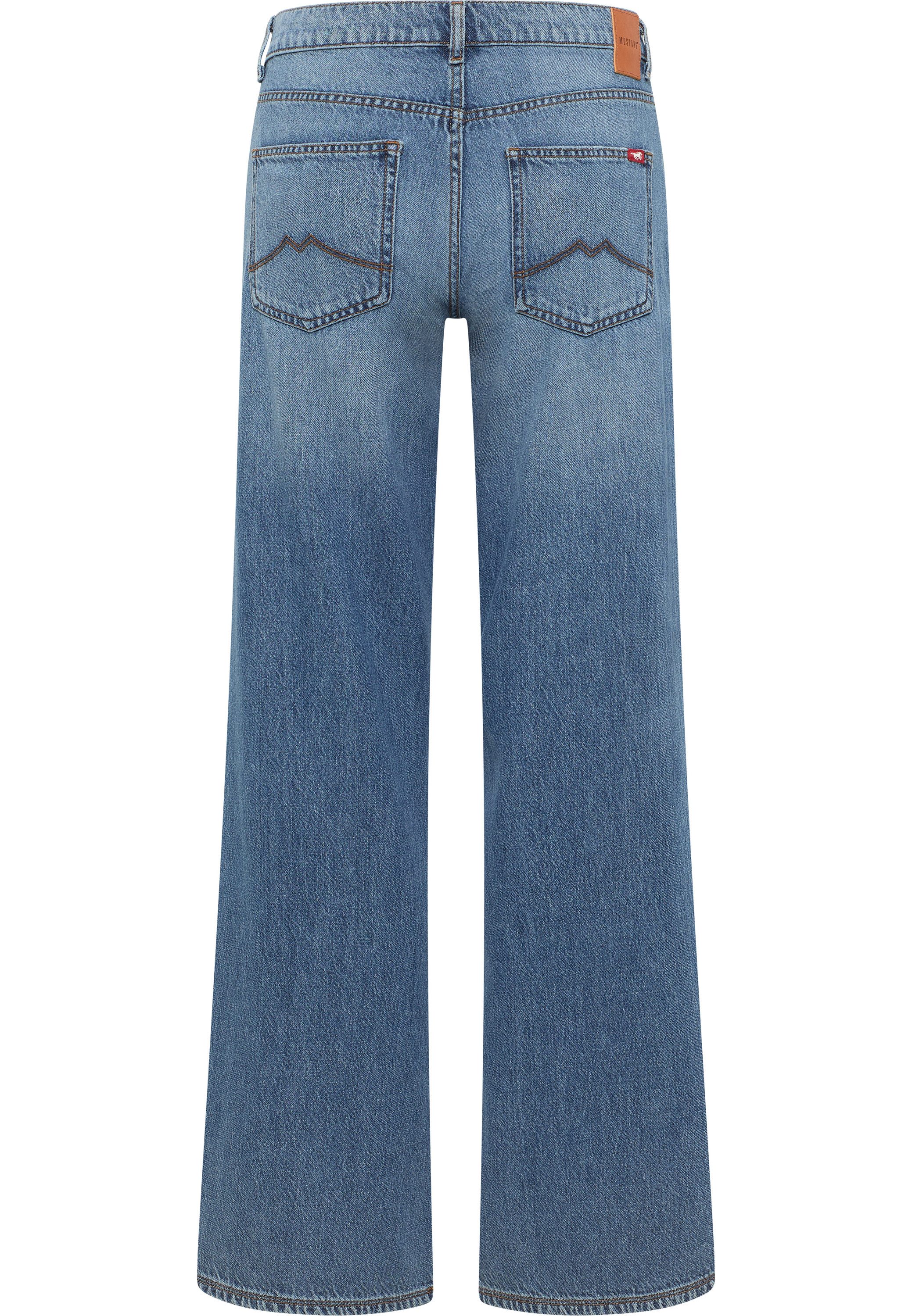 MUSTANG Wijde jeans Dames stijl Medley brede pijp