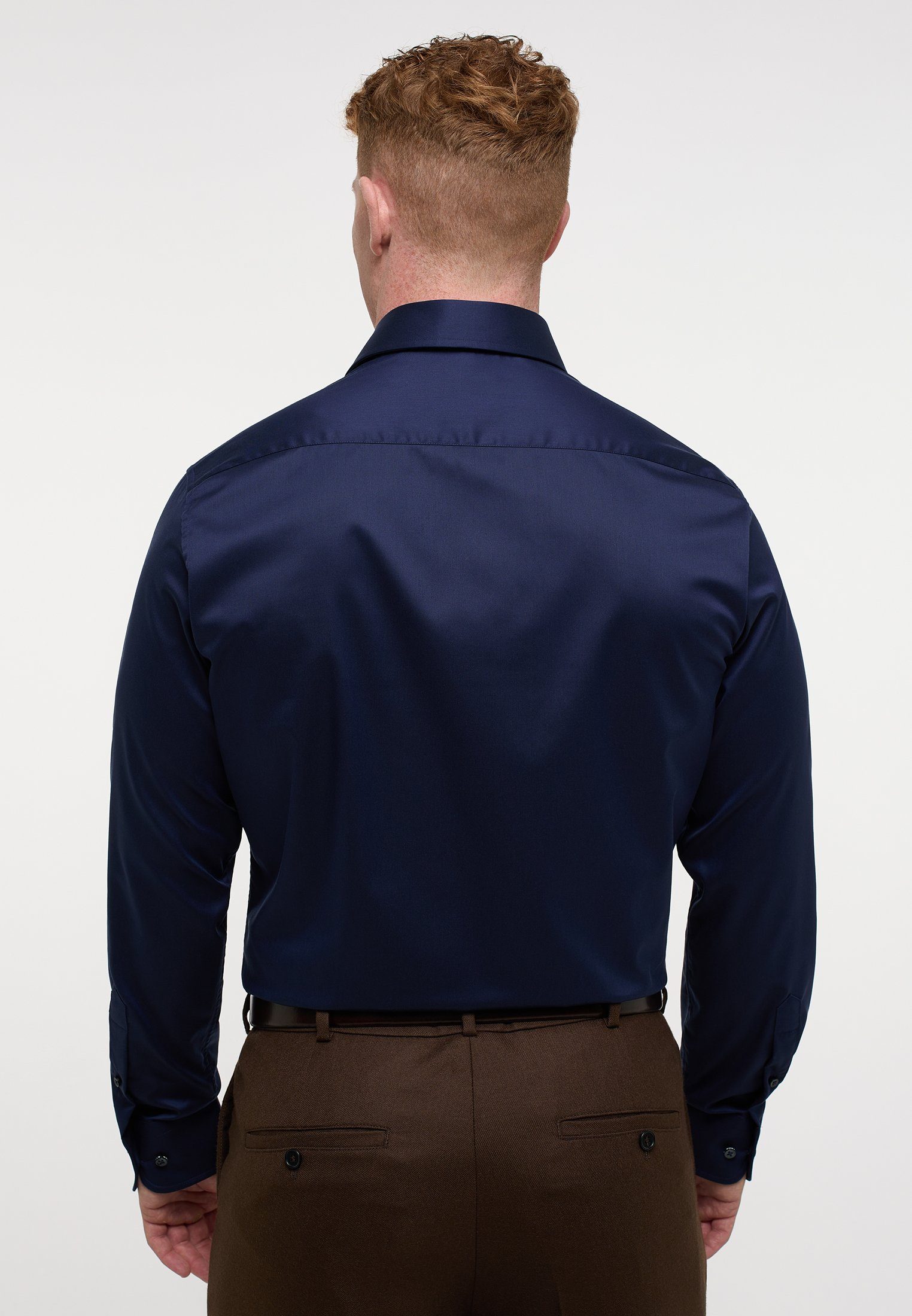 Eterna Overhemd met lange mouwen MODERN FIT NON IRON (strijkvrij)