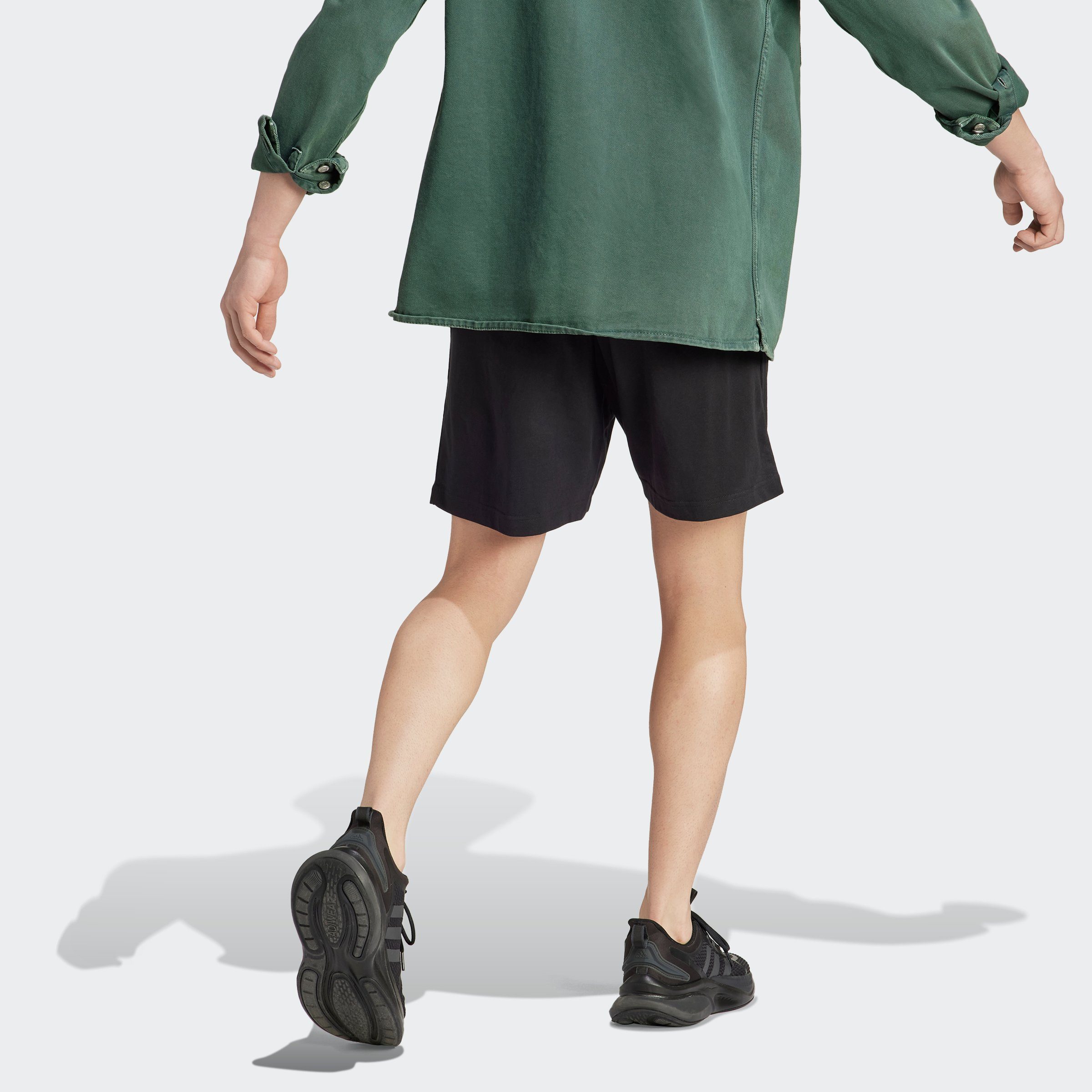adidas Sportswear Short AEROREADY ESSENTIALS SINGLE JERSEY LINEAR LOGO (1-delig)