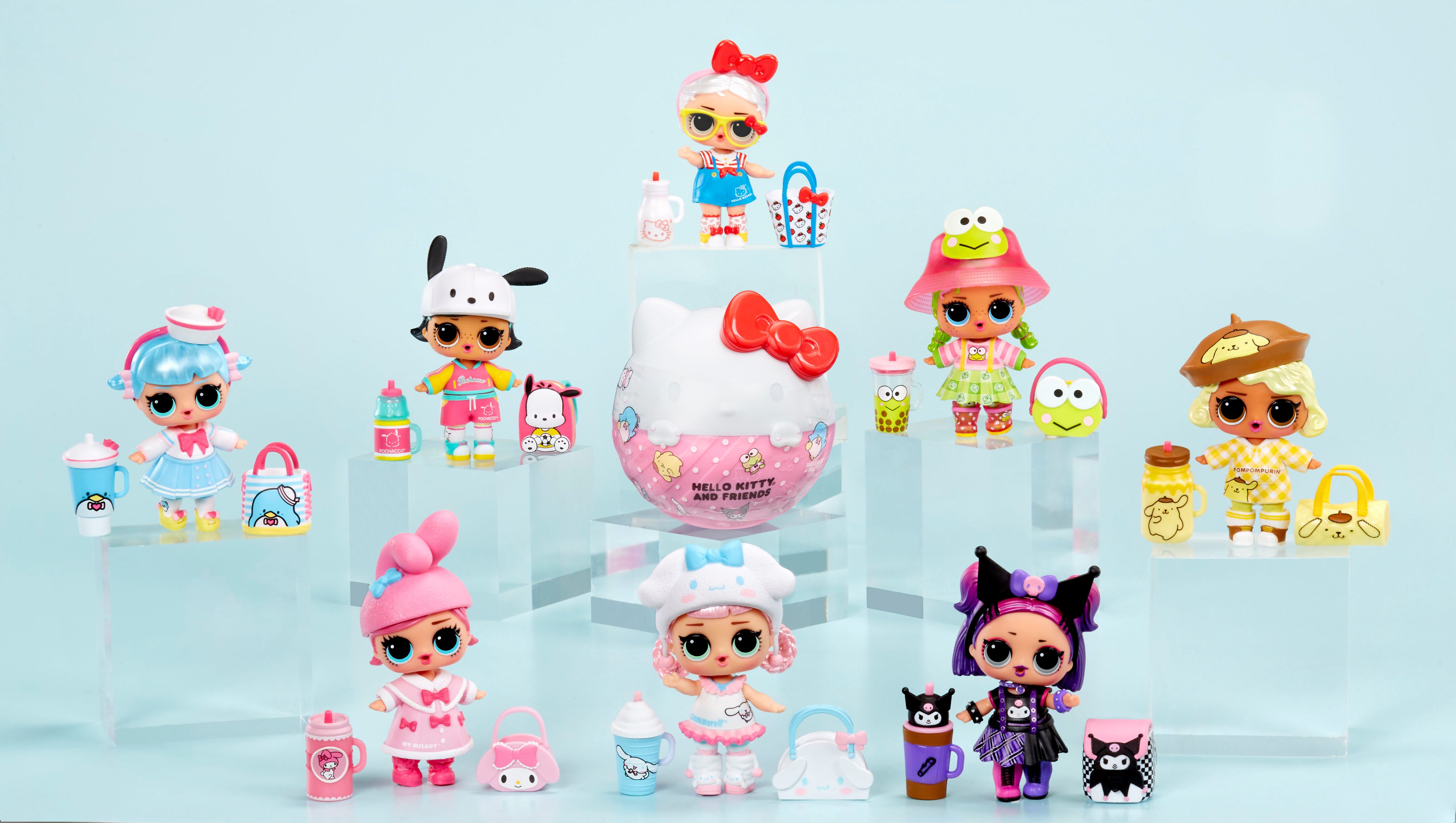 L.O.L. SURPRISE! Aankleedpop L.O.L. Surprise Loves Hello Kitty & Friends Tots Core Characters