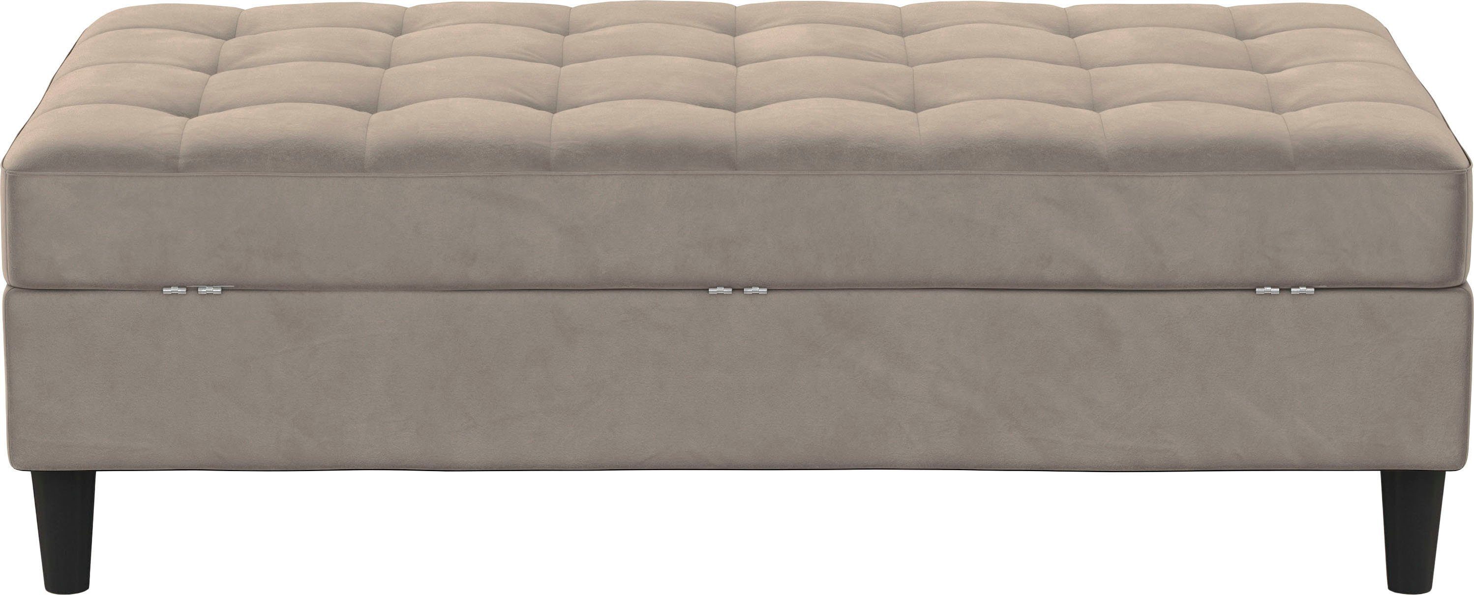 Dorel Home Hocker met bergruimte Presley Hocker met bergruimte, vrij plaatsbaar, zithoogte 43 cm
