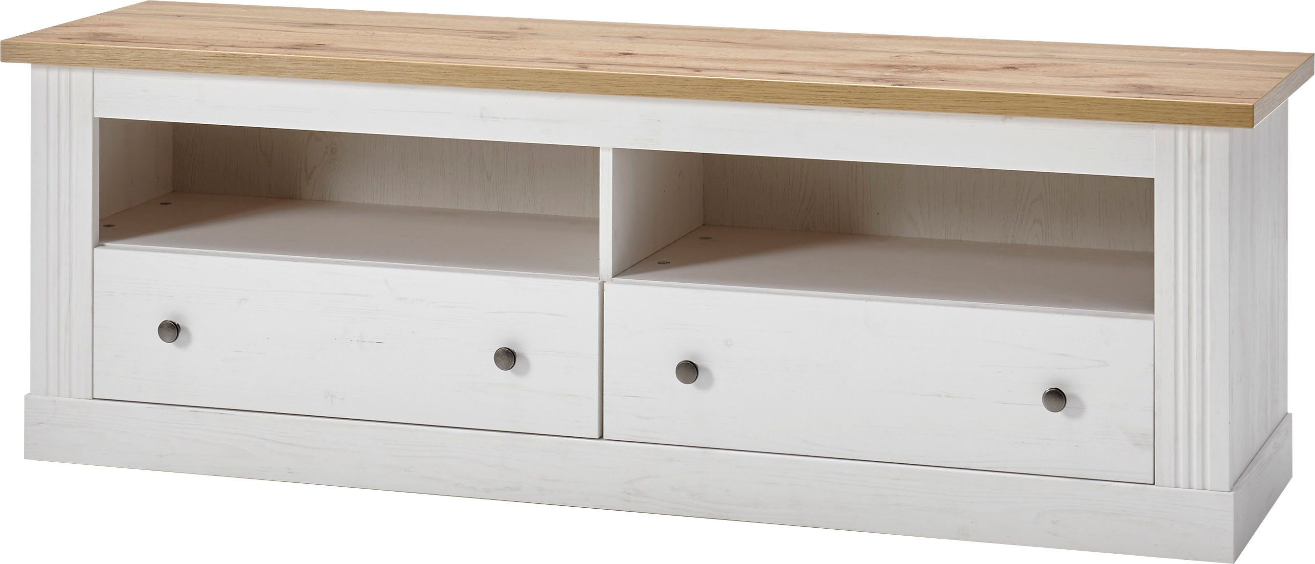 Home affaire Tv-meubel Westminster TOPSELLER! Tv-tafel in romantische rustieke stijl