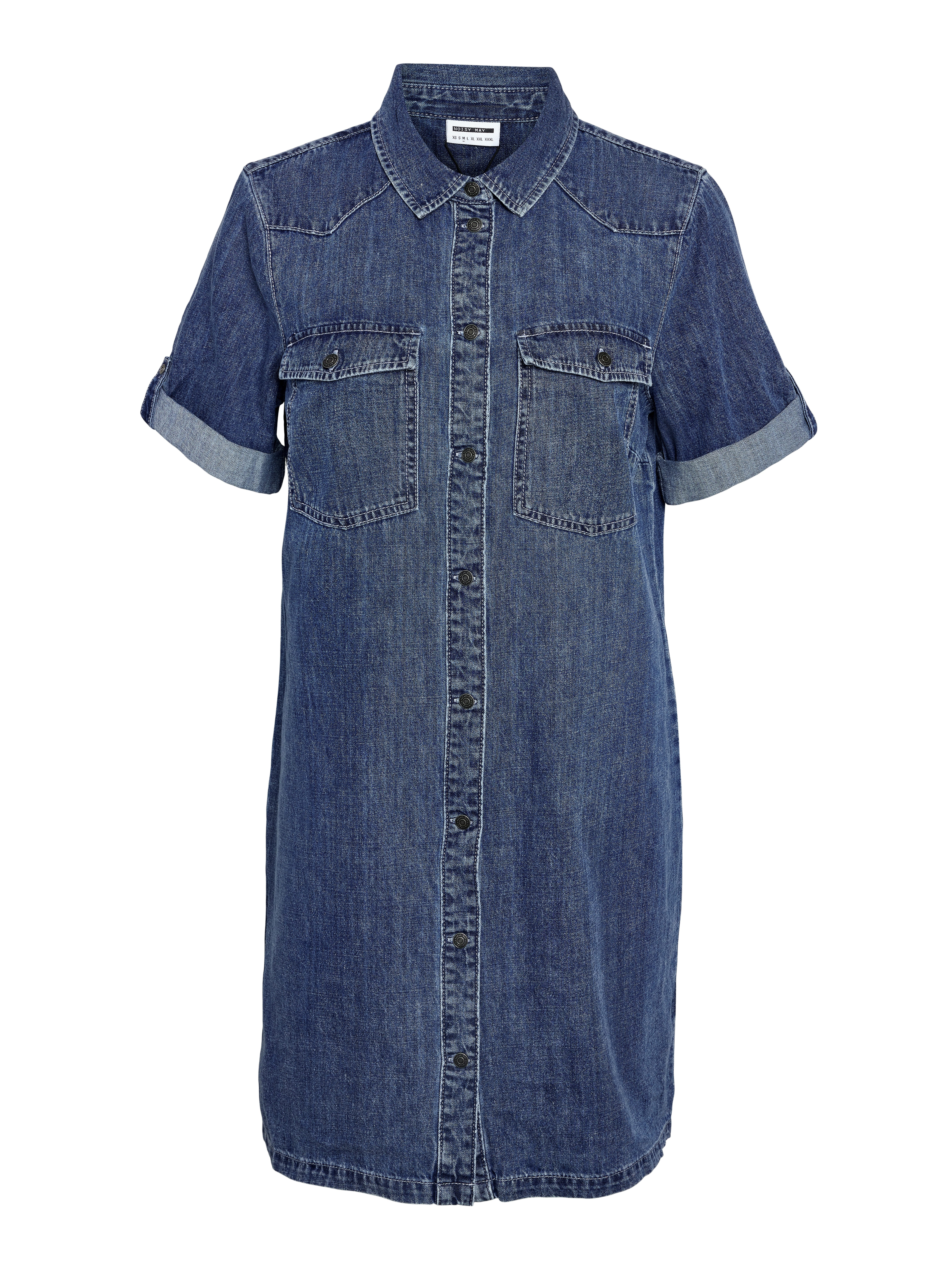 Noisy may Jeans jurk NMNEW SIGNE S S DENIM DRESS WG002MB NOOS