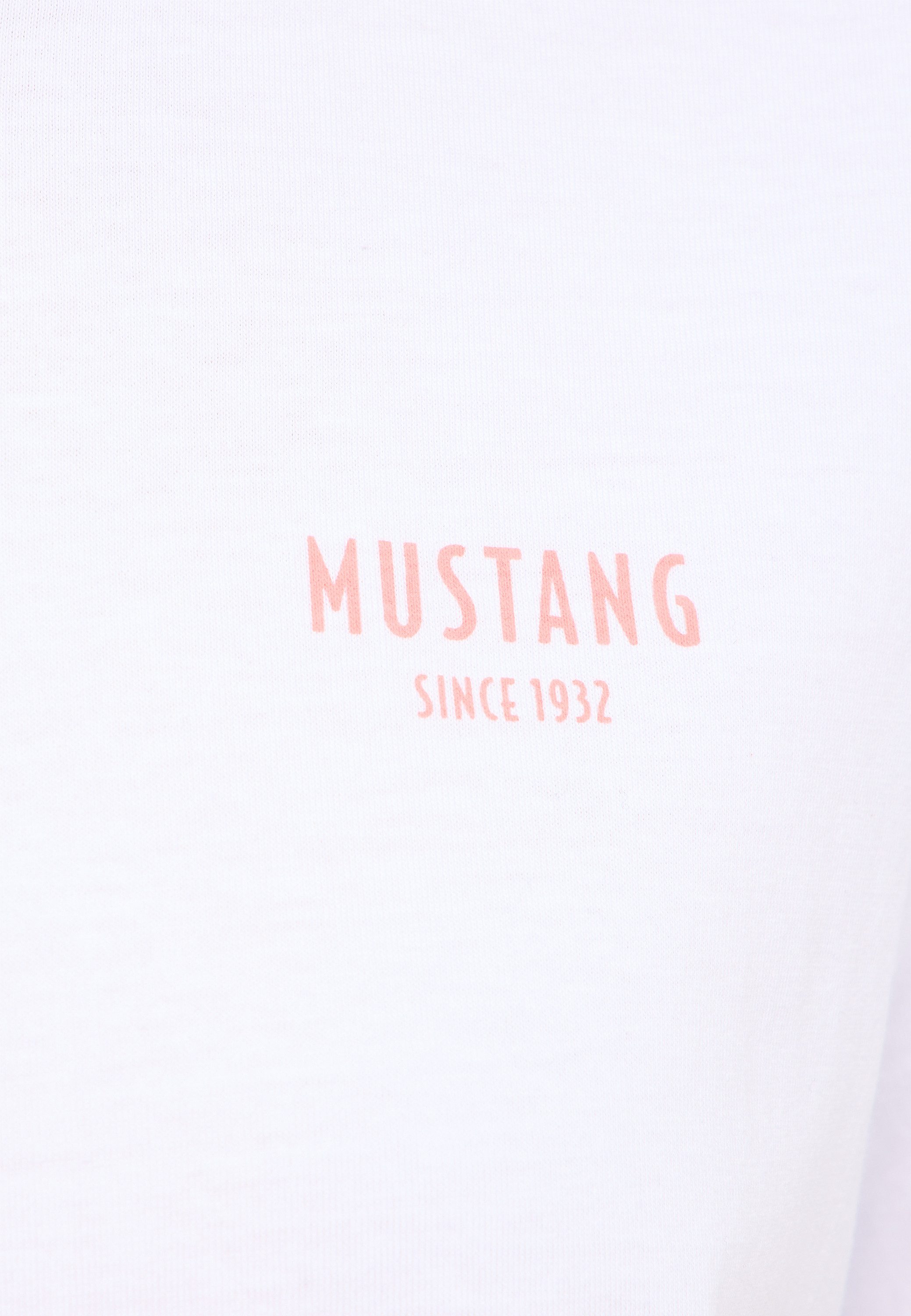 MUSTANG Shirt met korte mouwen Dames stijl Floris
