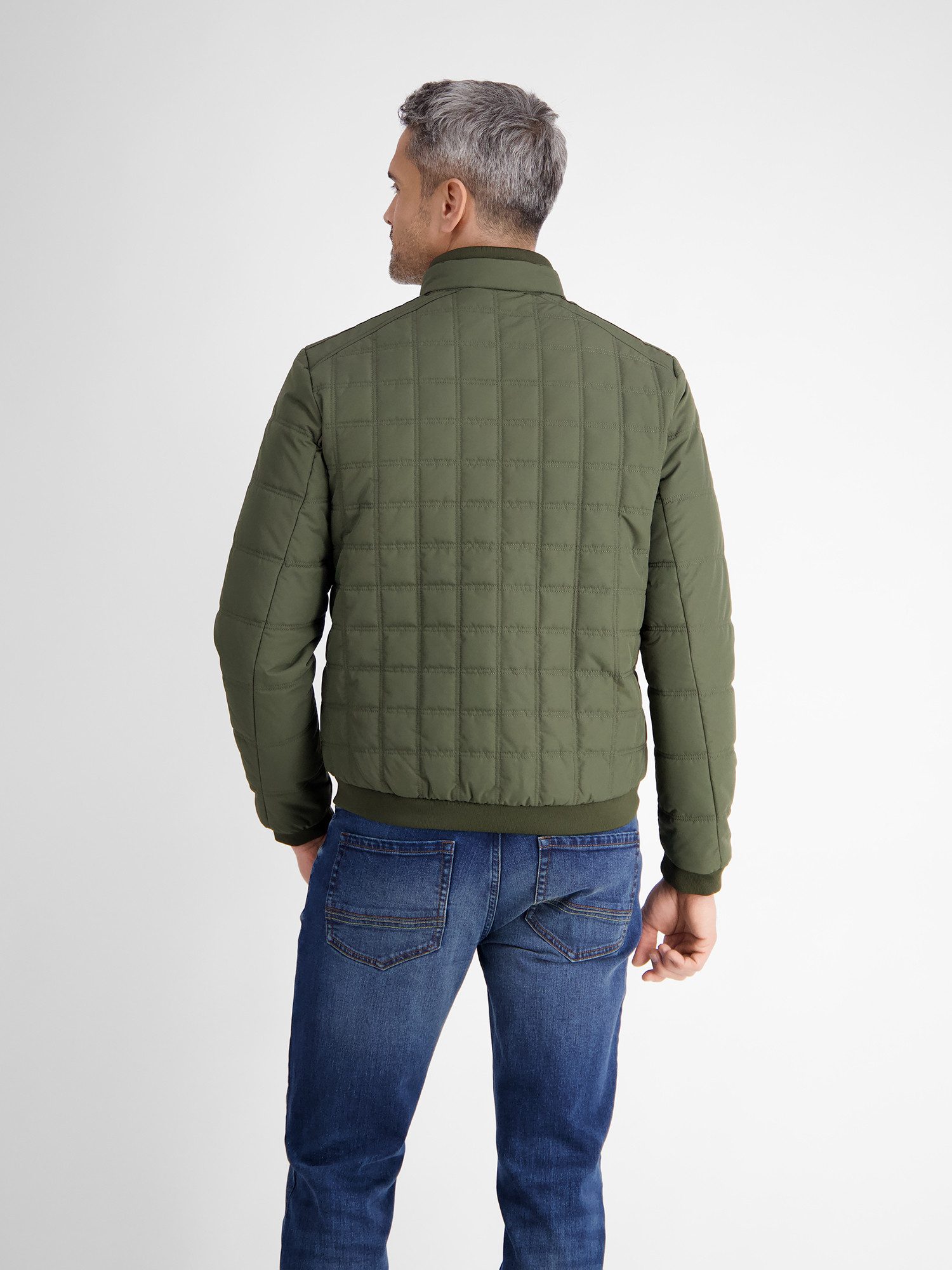Lerros Gewatteerde jas LERROS heren gestikte blouson, functioneel
