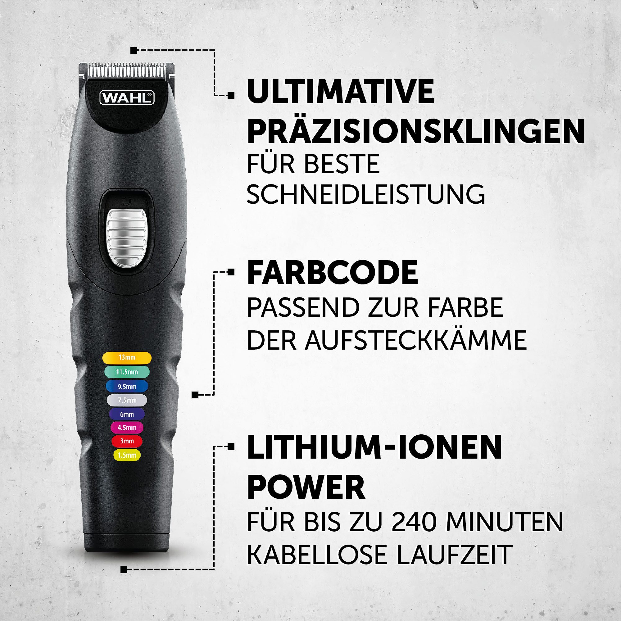 Wahl Multifunctionele trimmer Color Trim Advanced