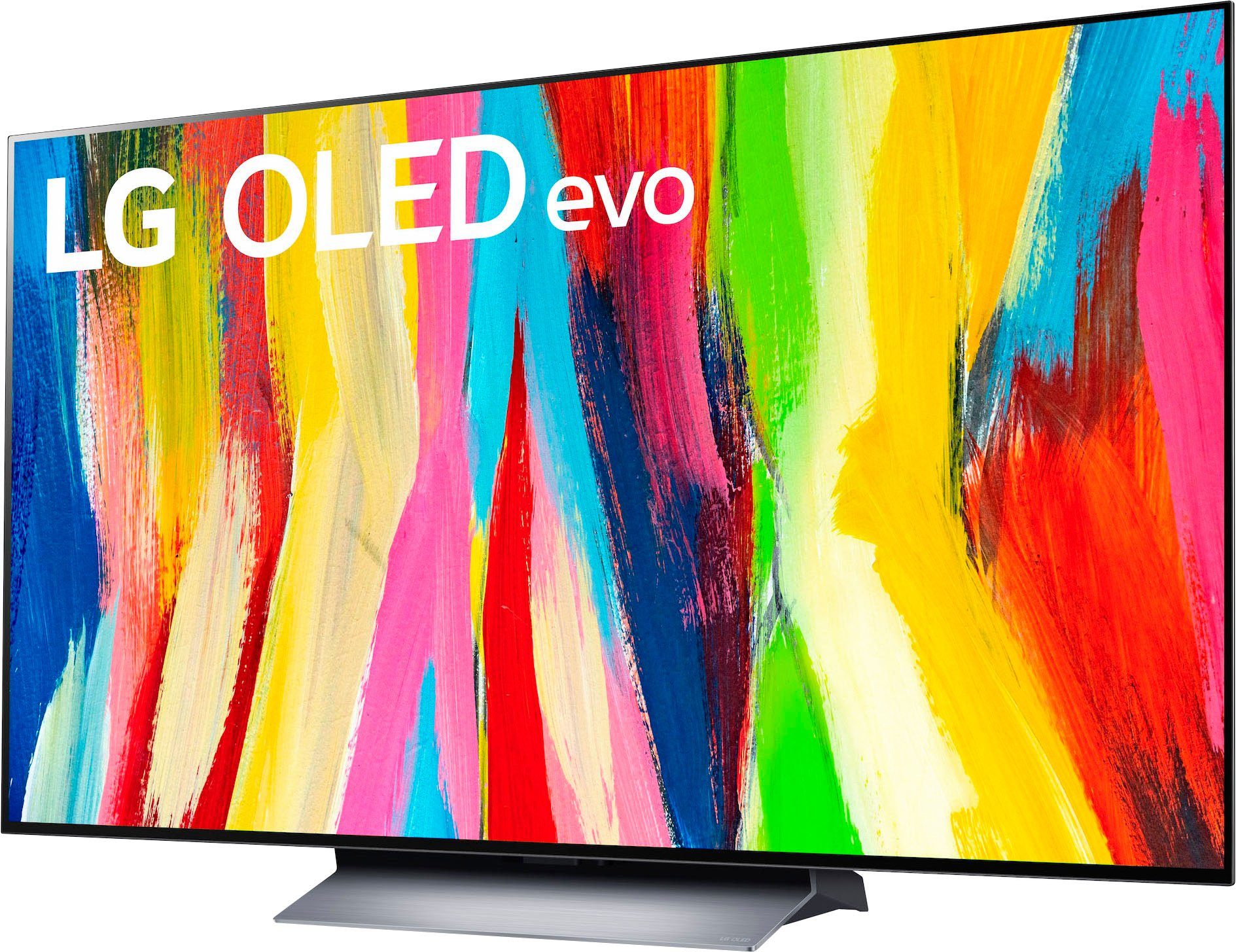 LG OLED-TV OLED77C27LA, 195 cm / 77", 4K Ultra HD, Smart TV, OLED evo, tot 120 Hz, α9 Gen5 4K AI-processor, Twin Triple Tuner