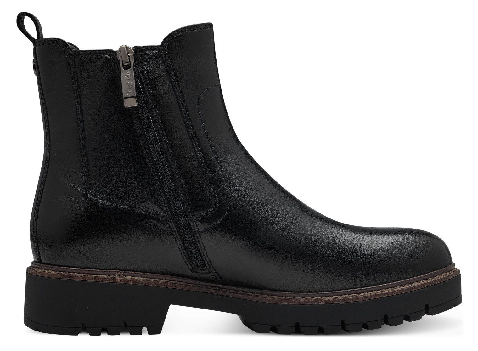 Tamaris Chelsea-boots hakken, enkellaars, zakelijke schoen met touch it-uitrusting