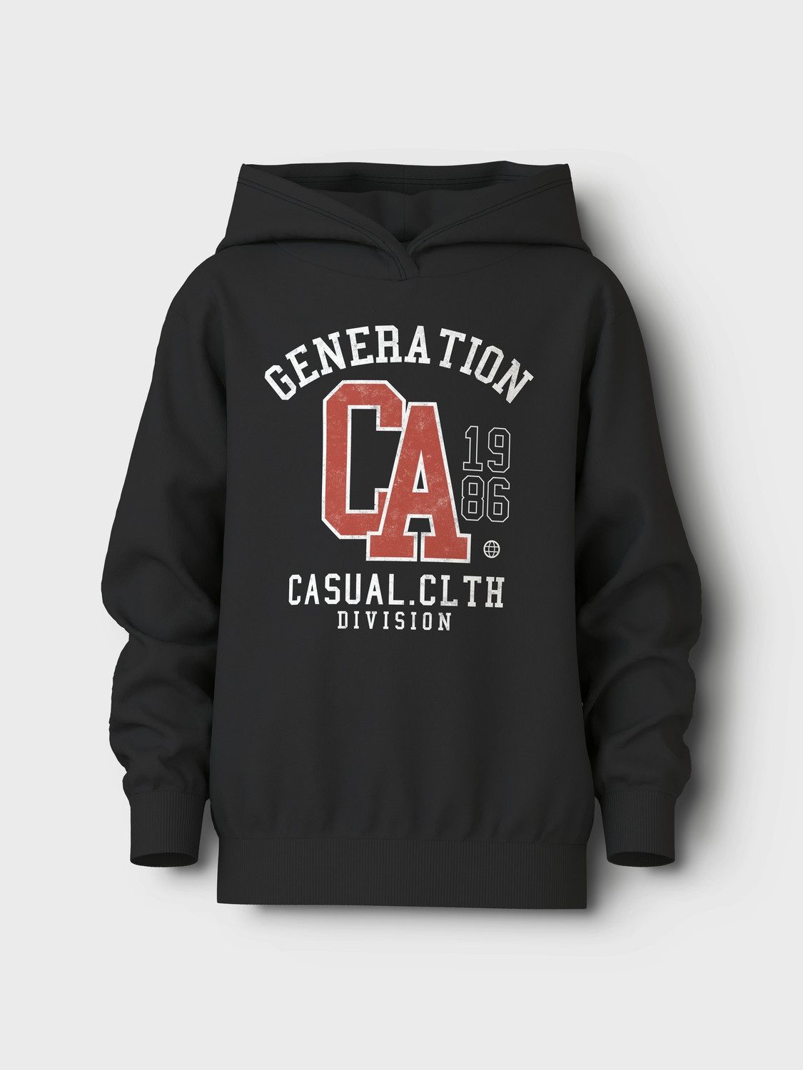 Name It Hoodie NKMVUGO LS NREG SWEAT WH BRU