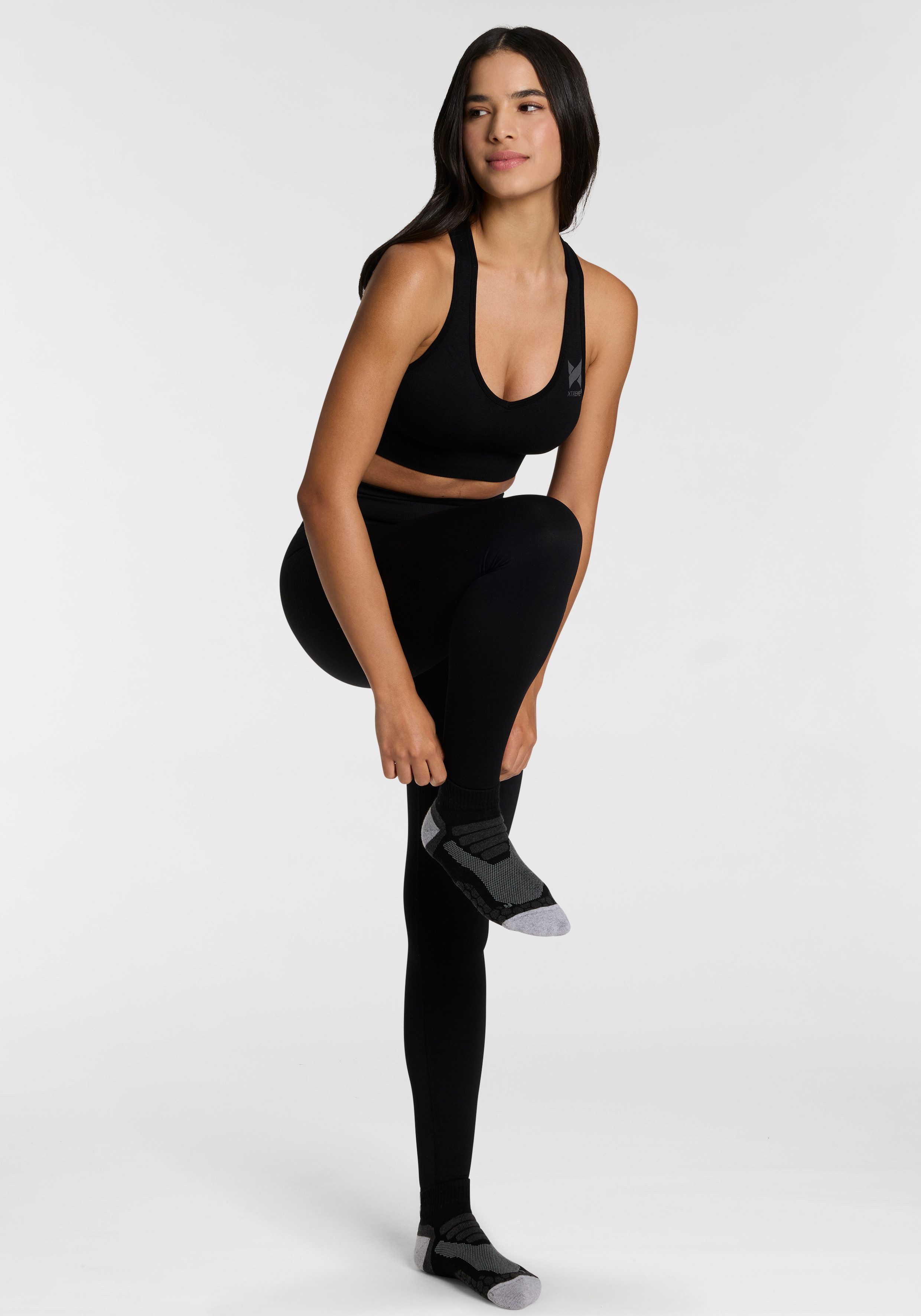 XTREME sockswear Runningsokken met ribstructuur