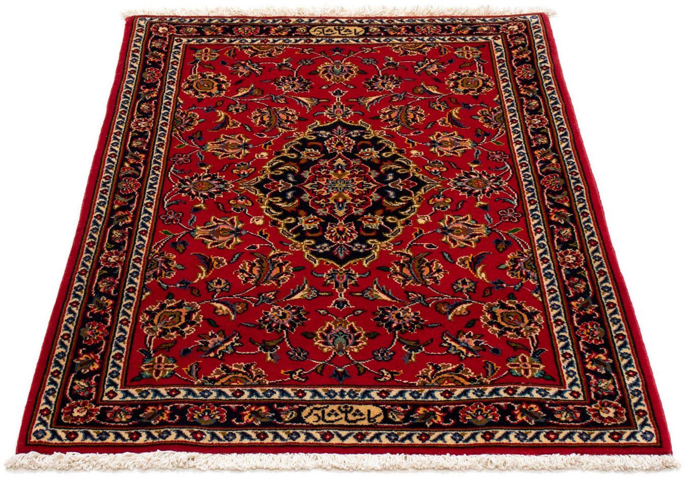 morgenland Wollen kleed Keshan medaillon 120 x 78 cm Handgeknoopt