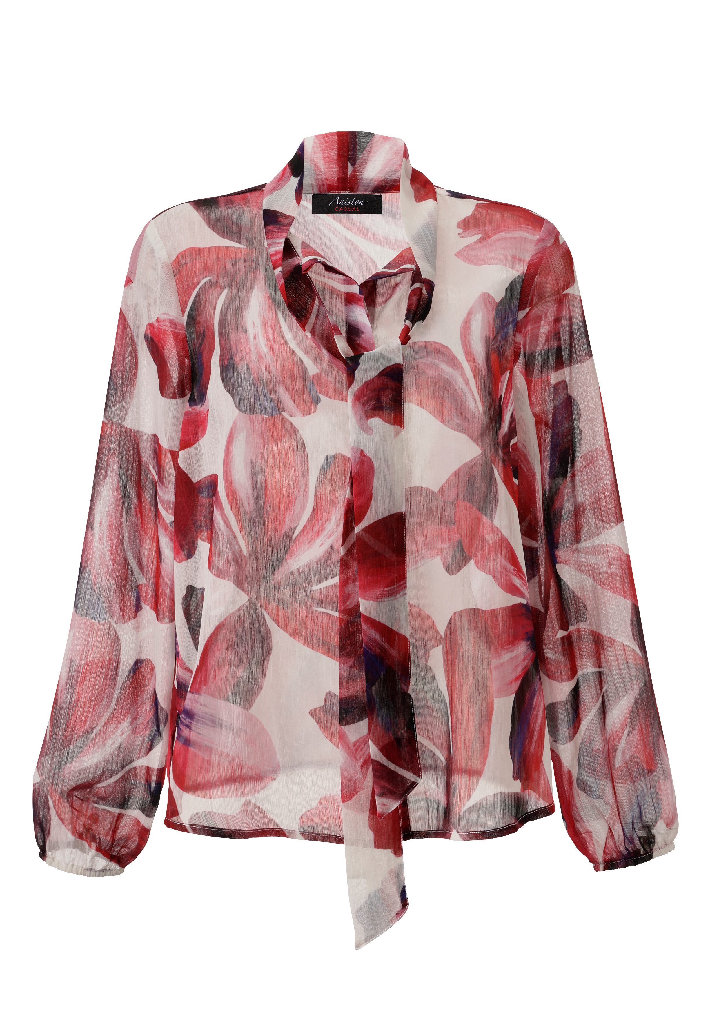 Aniston CASUAL Blouse met kraagstrik