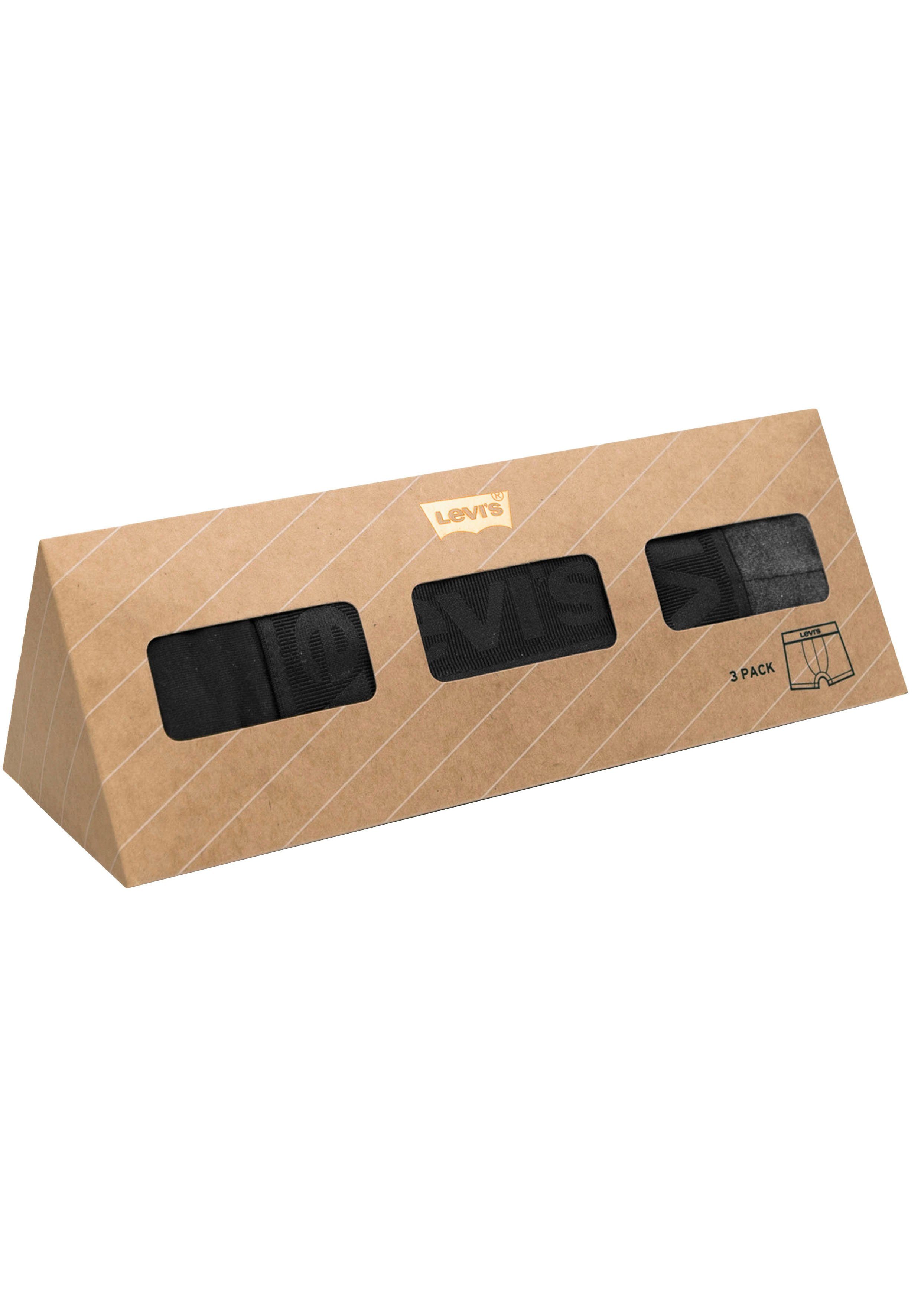 Levi's® Boxershort met brede logoband (Set van 3)