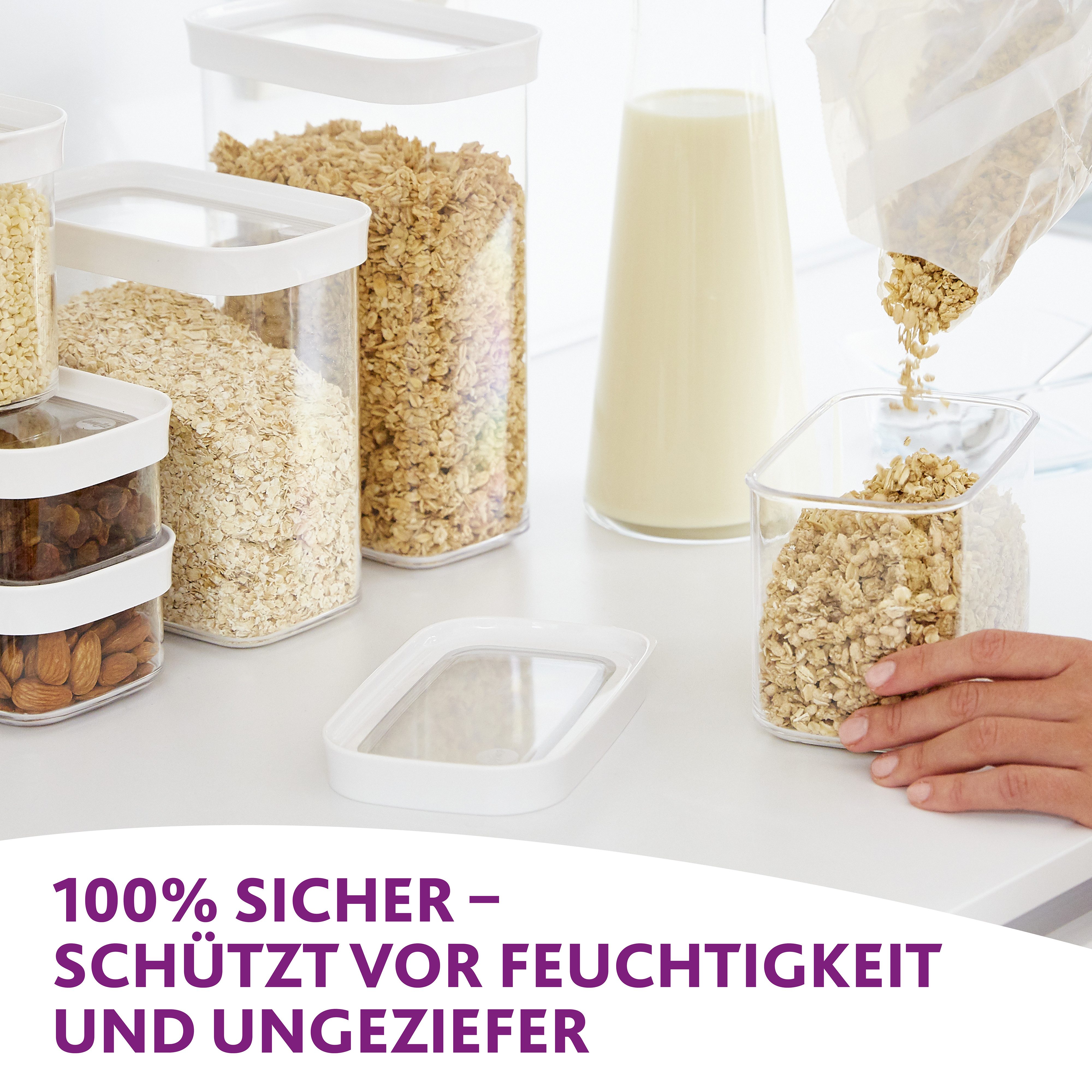 Emsa Voorraadbus OPTIMA 100% bio-katoen: de zachte biologische katoen verwent je voeten na elke douche met natuurlijk comfort (2-delig)