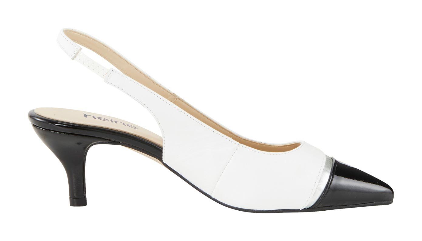 Your Personal Shopper grote maat zwart witte dames pump karen millen - Your  Personal Shopper