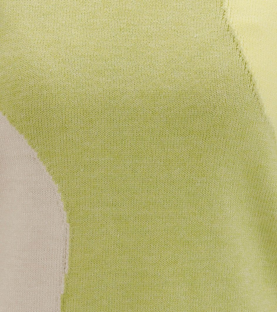 Aniston SELECTED Gebreide trui met rolrand aan de ronde hals nieuwe collectie