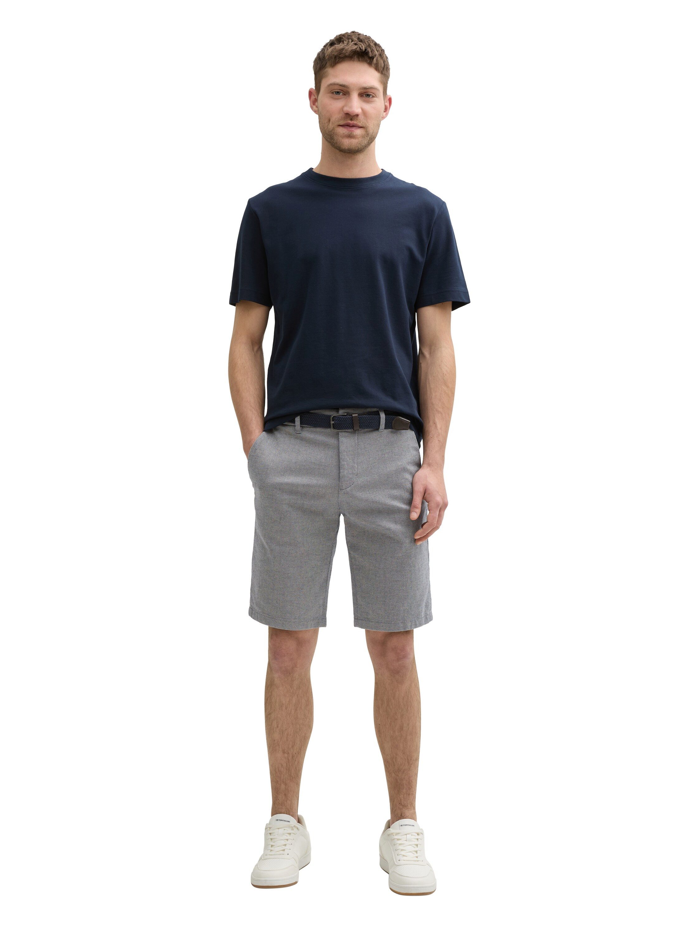 Tom Tailor Chino-short met riem
