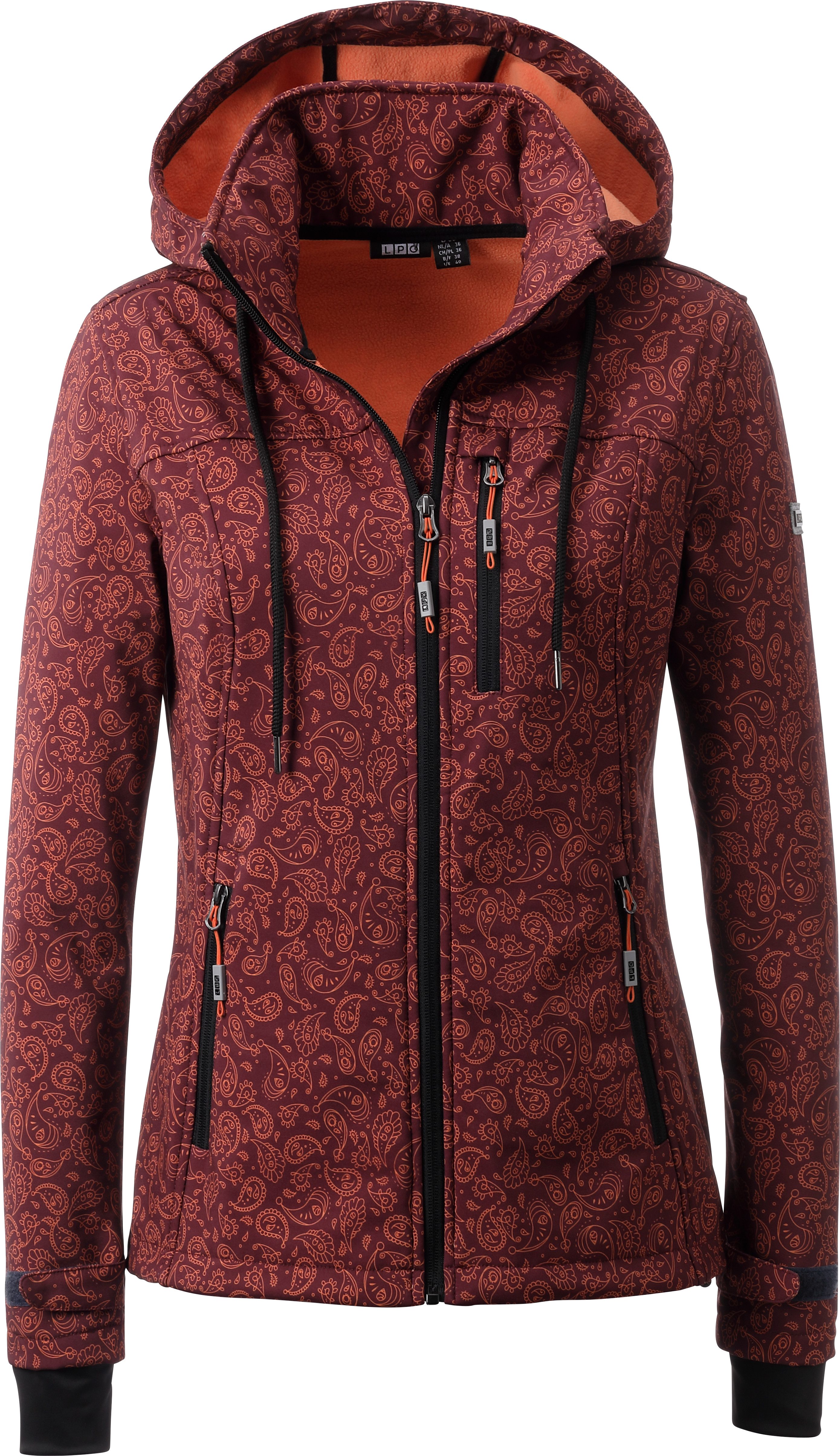 DEPROC Active Softshell-jack SUN PEAK II WOMEN met afneembare capuchon