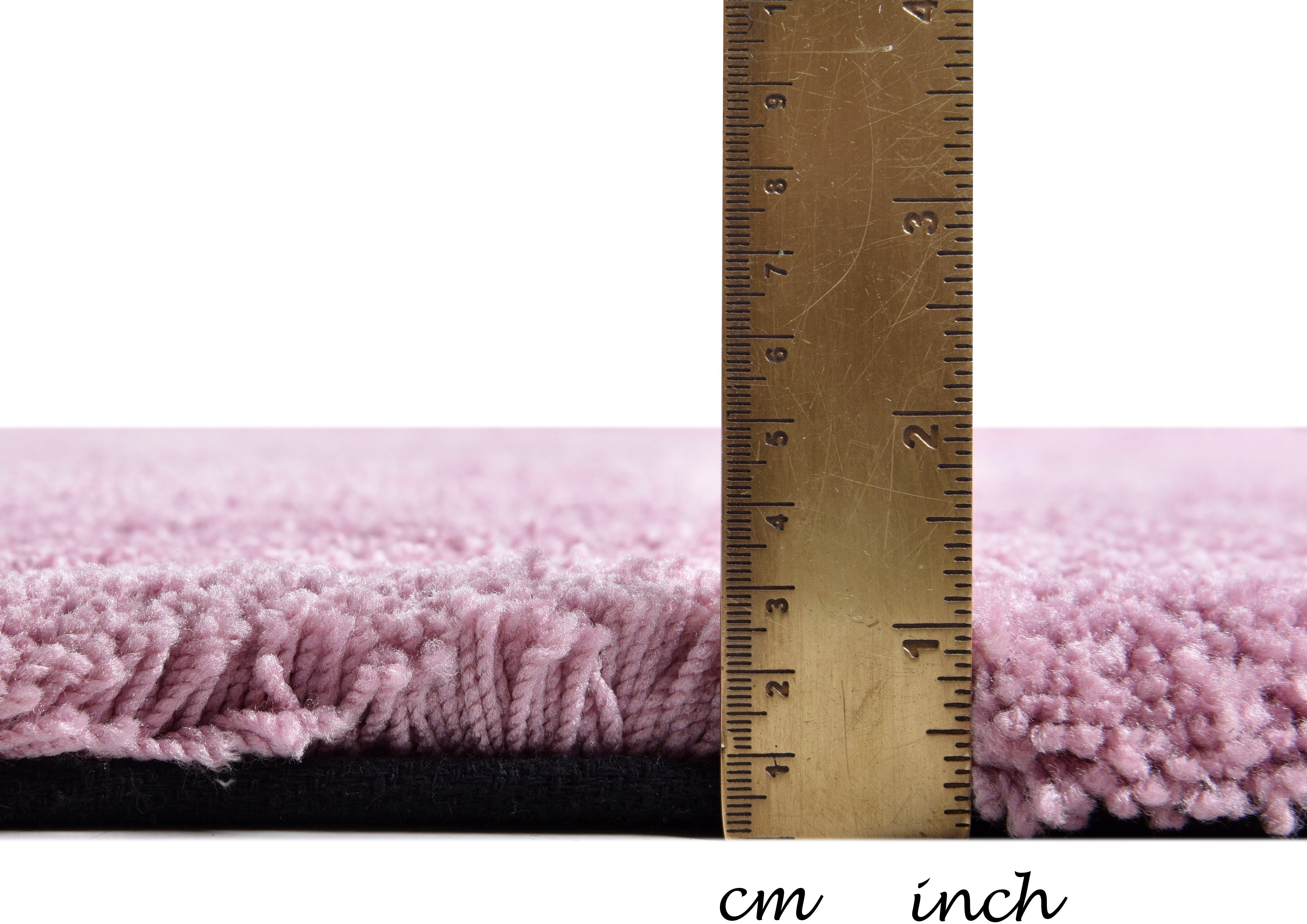 TOM TAILOR HOME Hoogpolig vloerkleed Shaggy-vloerkleed Cozy Uni kleuren, ook in pastelkleuren, zacht & knuffelig
