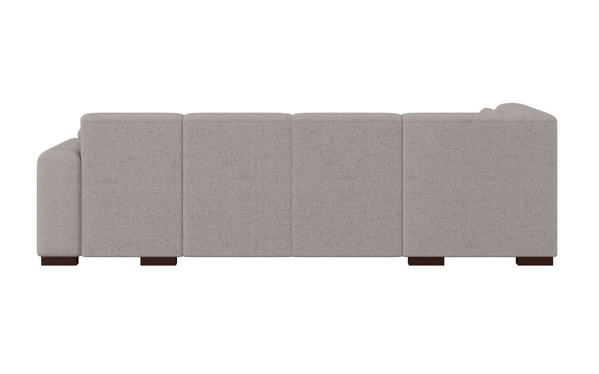 Home affaire Zithoek BORNHOLM U-vorm met chaise longue rechts/links, B/D/H: 300/162/85 cm U-vorm met golvende ondervering, chaise longue rechts of links bestelbaar