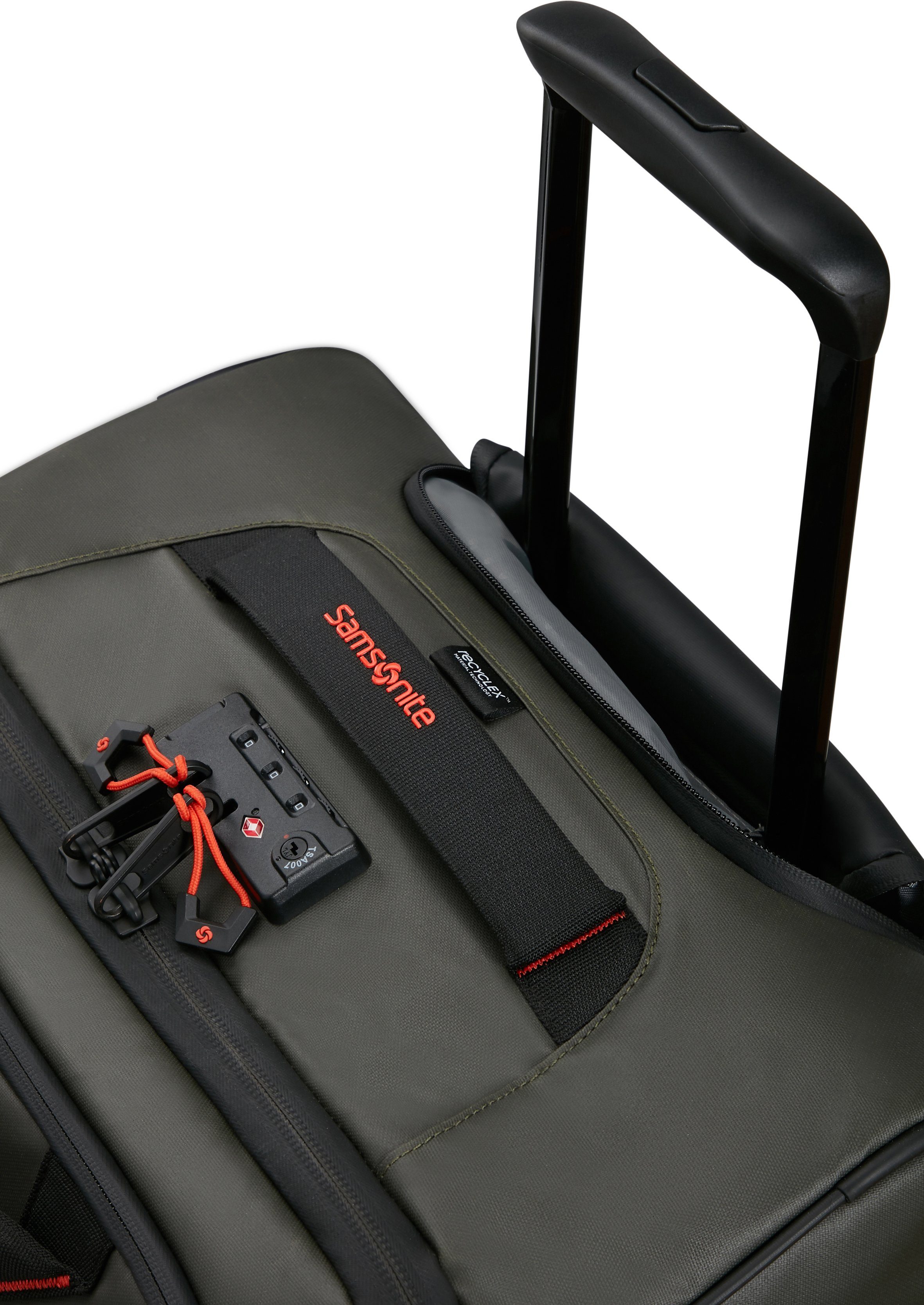 Samsonite Reistas ECODIVER met trolley- en rugzakfunctie, gedeeltelijk van gerecycled materiaal